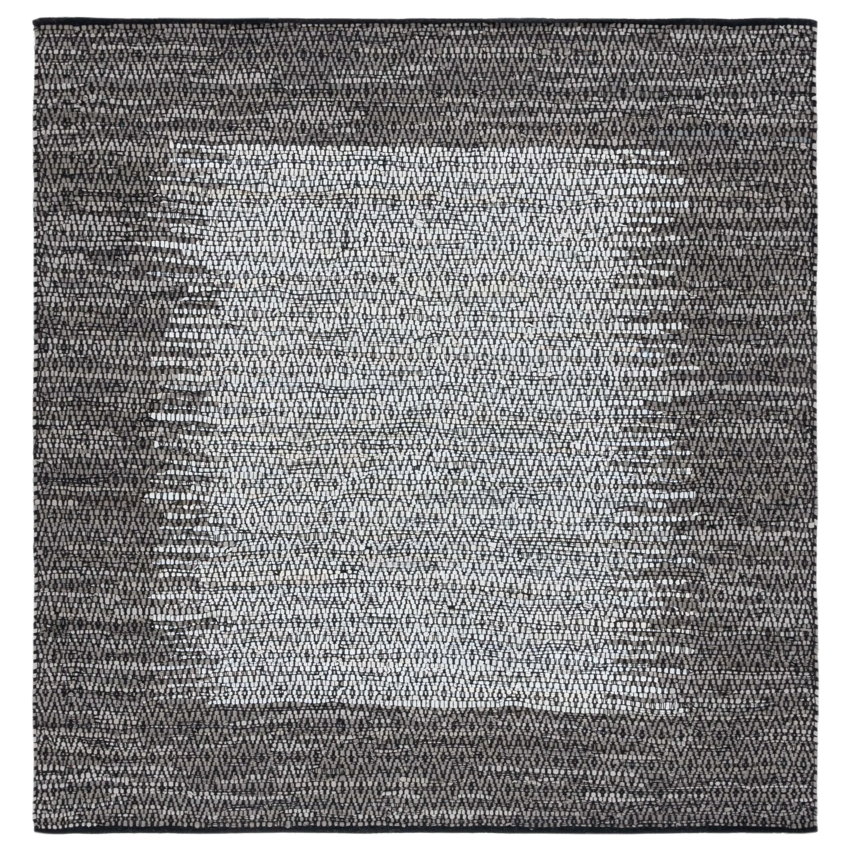 SAFAVIEH Handmade Vintage Boho Leather Mellissa Modern Stripe Leather