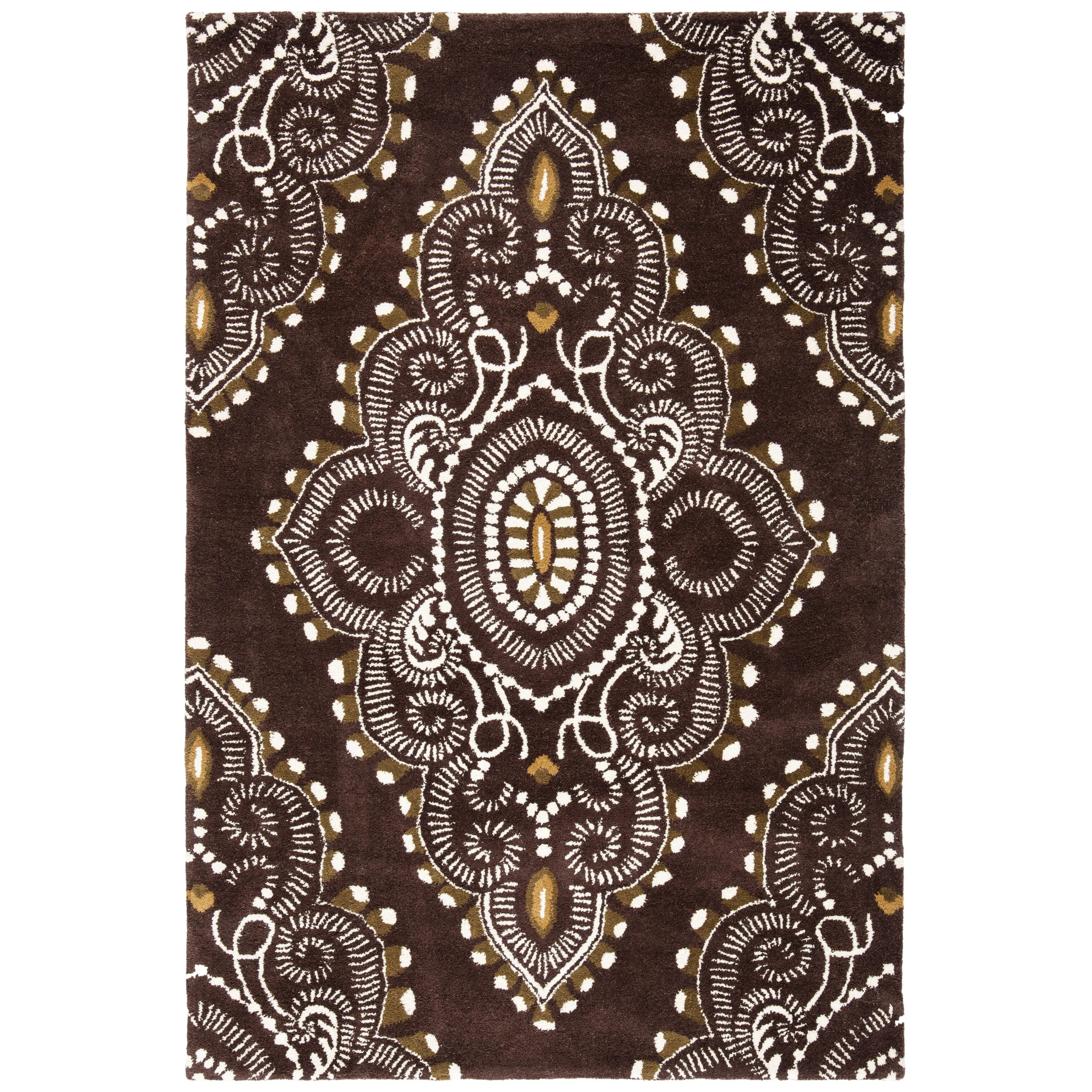 SAFAVIEH Handmade Wyndham Geanina Modern Wool Rug