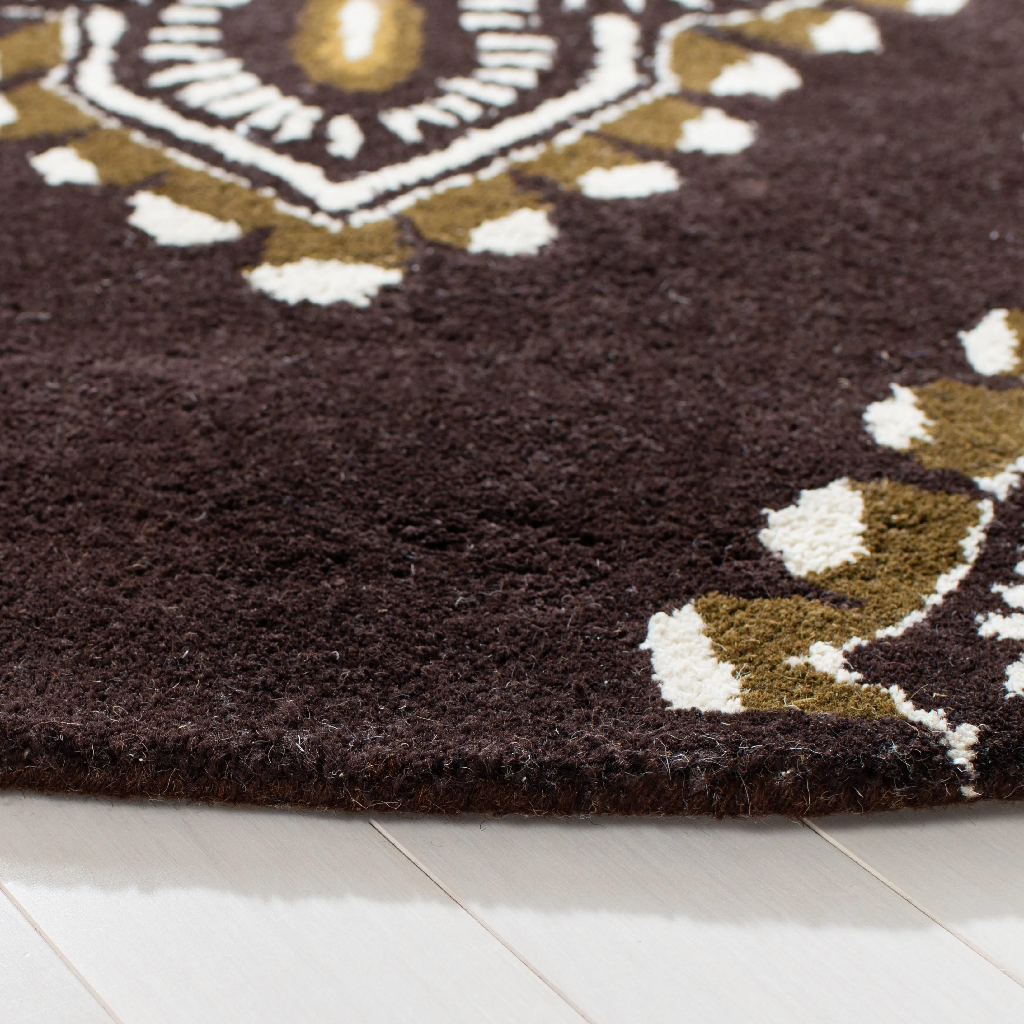 SAFAVIEH Handmade Wyndham Geanina Modern Wool Rug