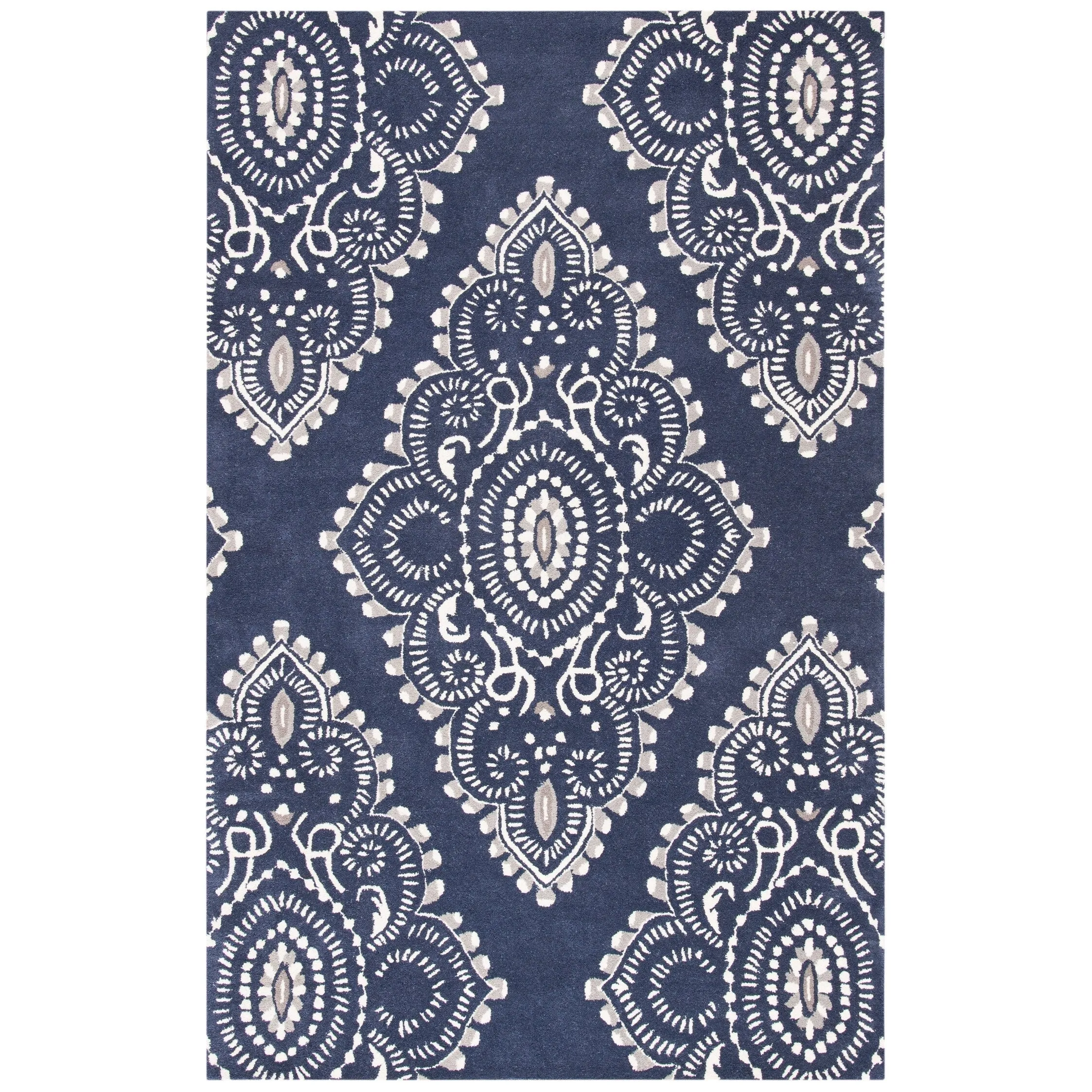 SAFAVIEH Handmade Wyndham Geanina Modern Wool Rug