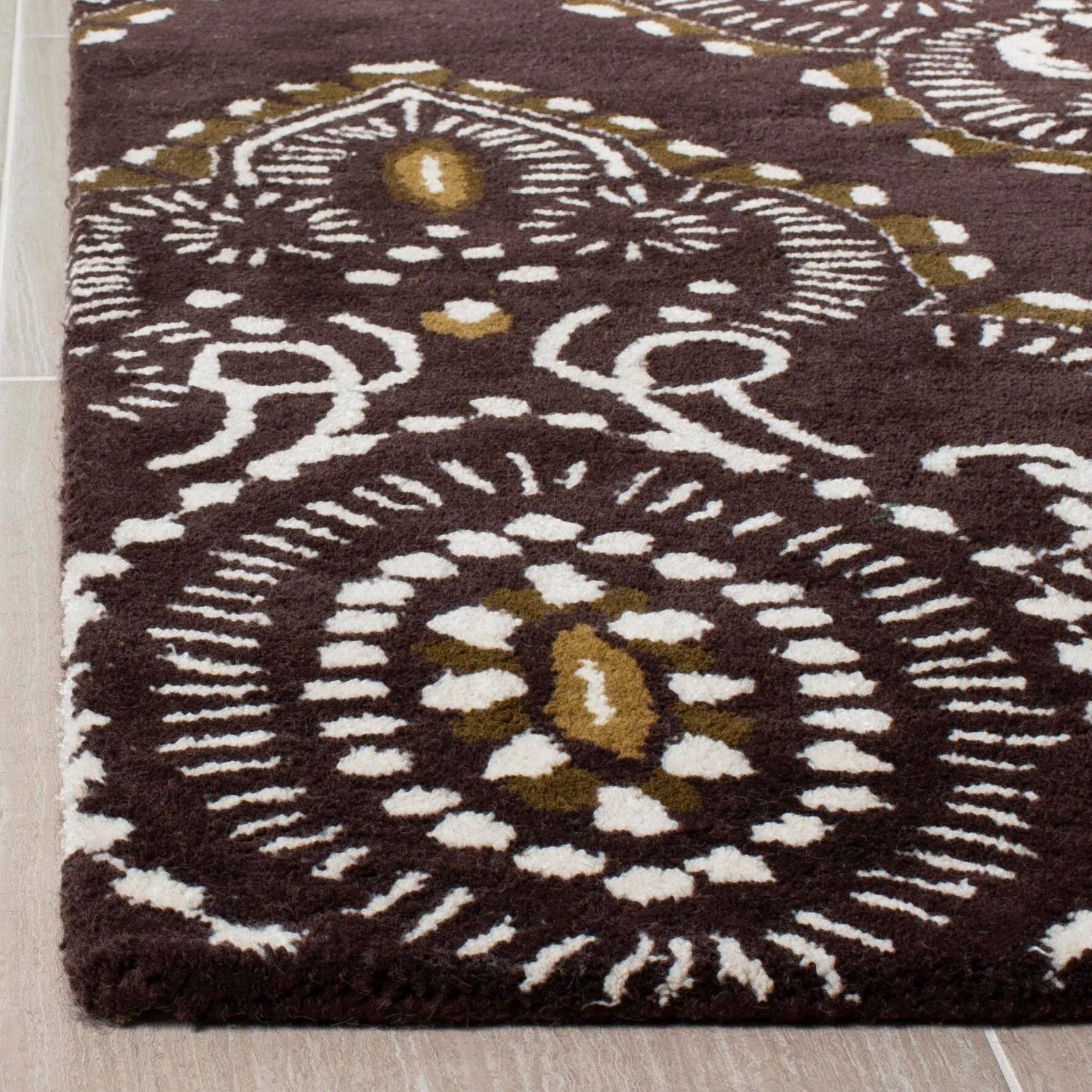 SAFAVIEH Handmade Wyndham Geanina Modern Wool Rug