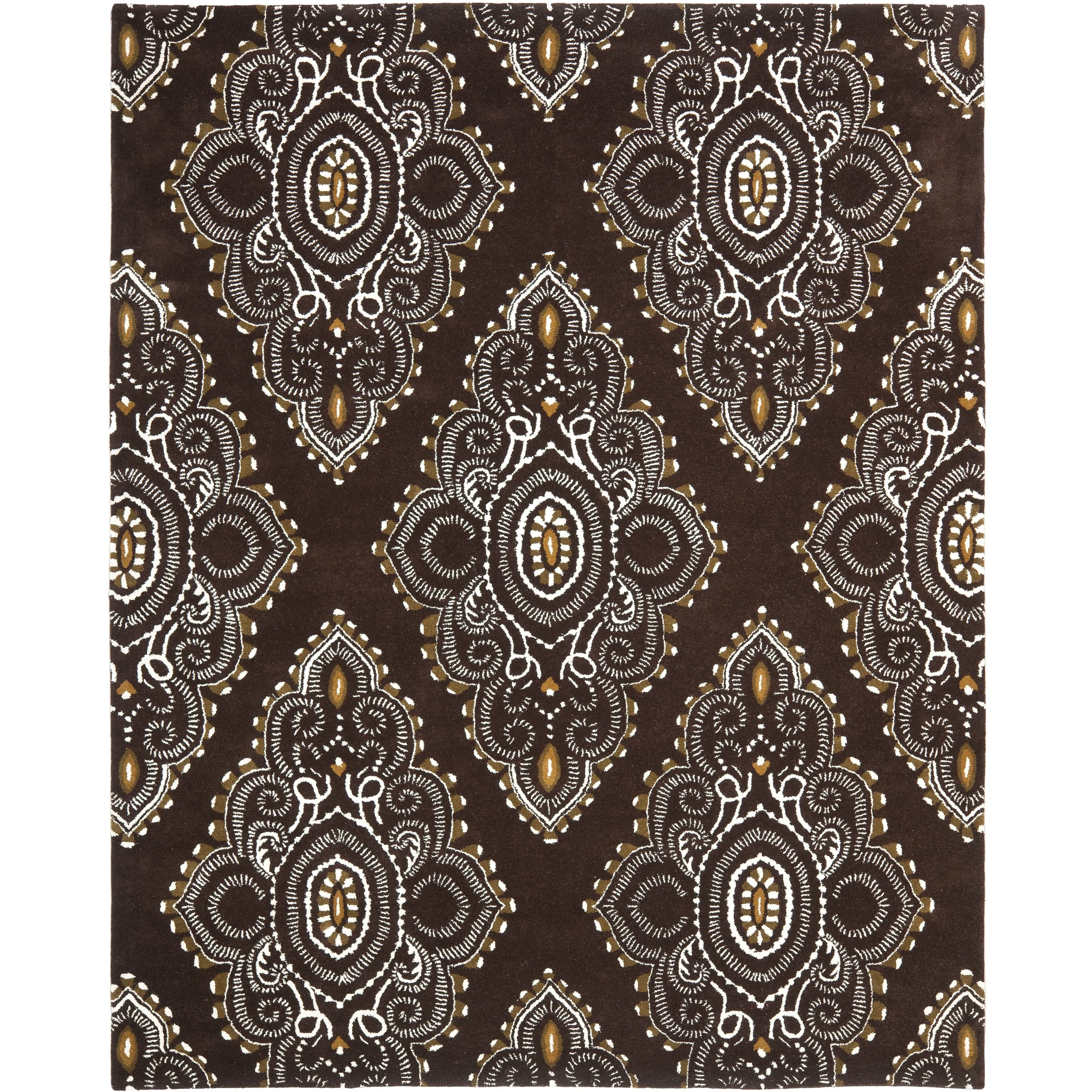 SAFAVIEH Handmade Wyndham Geanina Modern Wool Rug