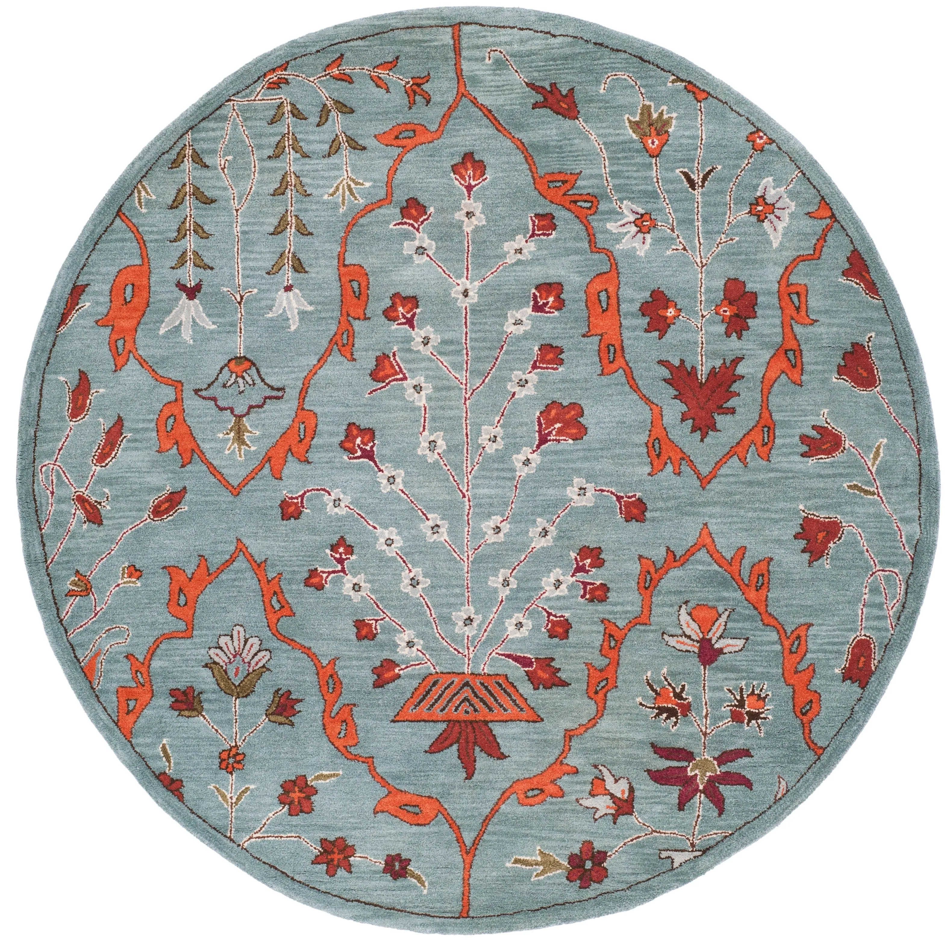 SAFAVIEH Handmade Wyndham Iori Modern Wool Rug