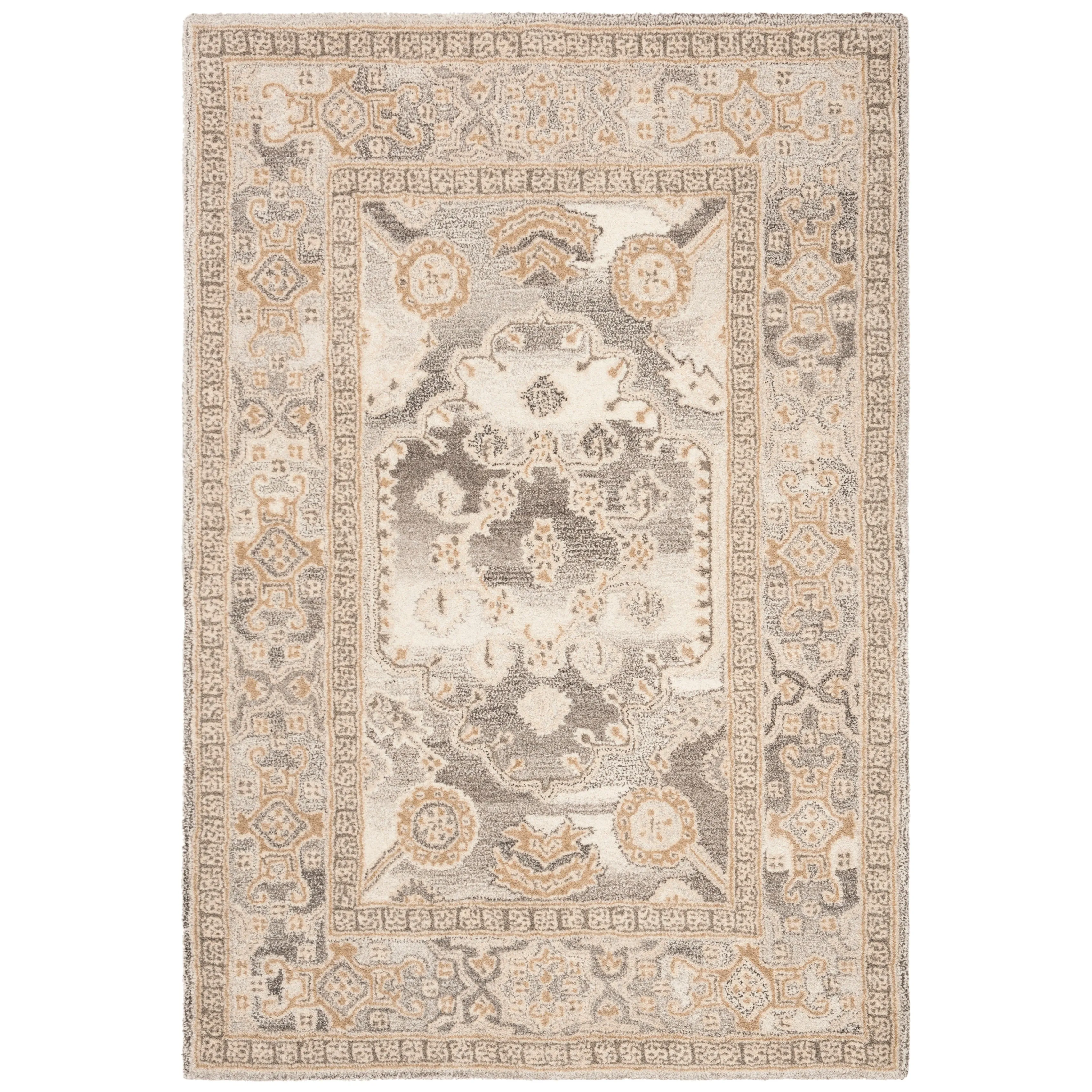 SAFAVIEH Handmade Wyndham Yaeko Modern Wool Rug
