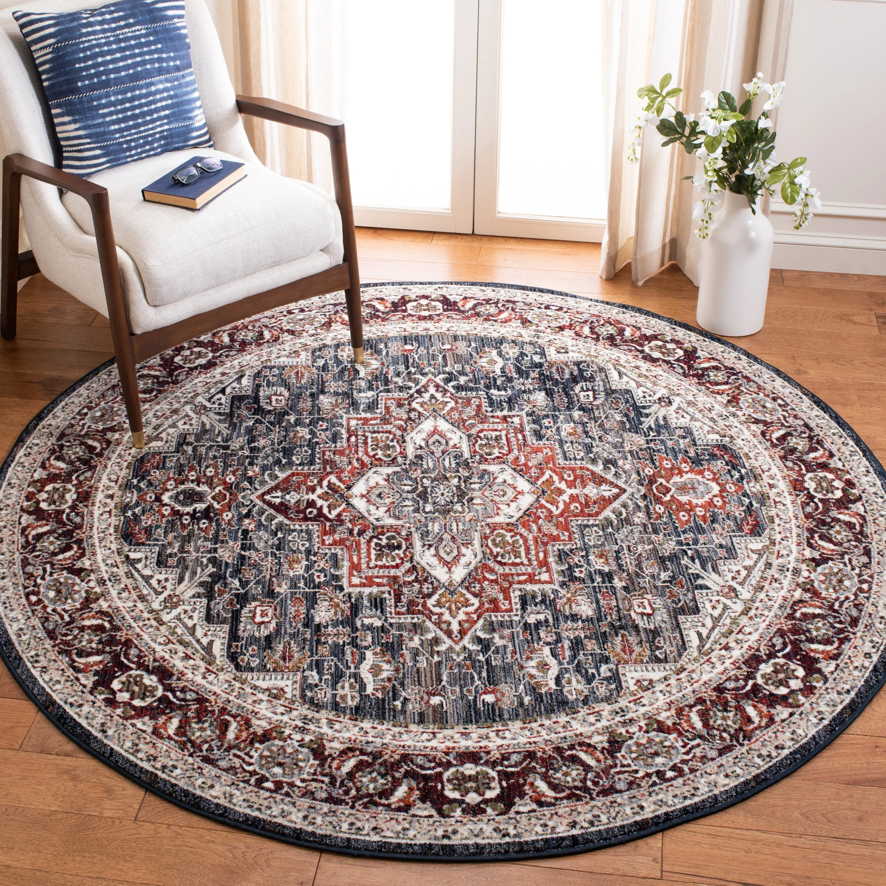 SAFAVIEH Herat Kara Traditional Rug