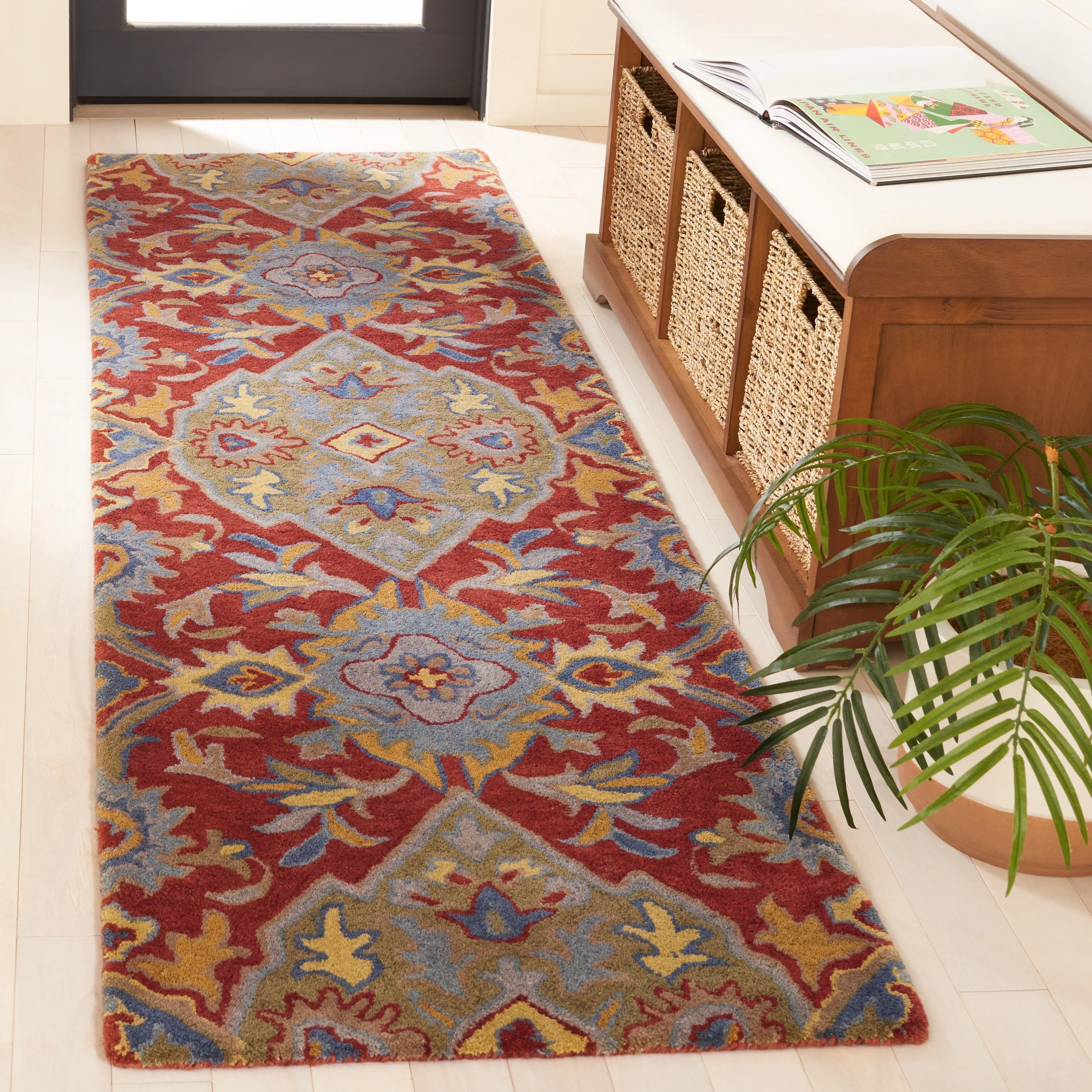 SAFAVIEH Heritage Sheena Hand-tufted Wool Area Rug
