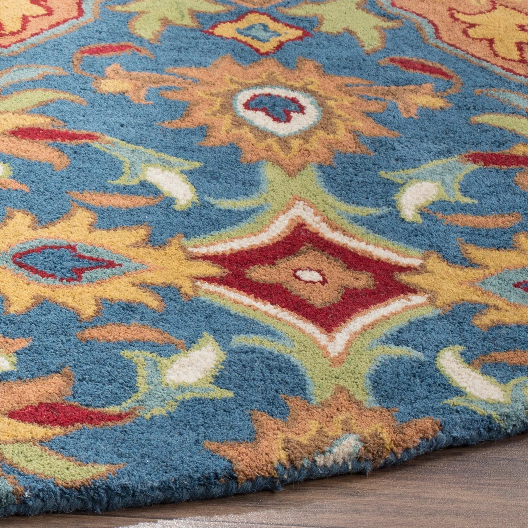 SAFAVIEH Heritage Sheena Hand-tufted Wool Area Rug