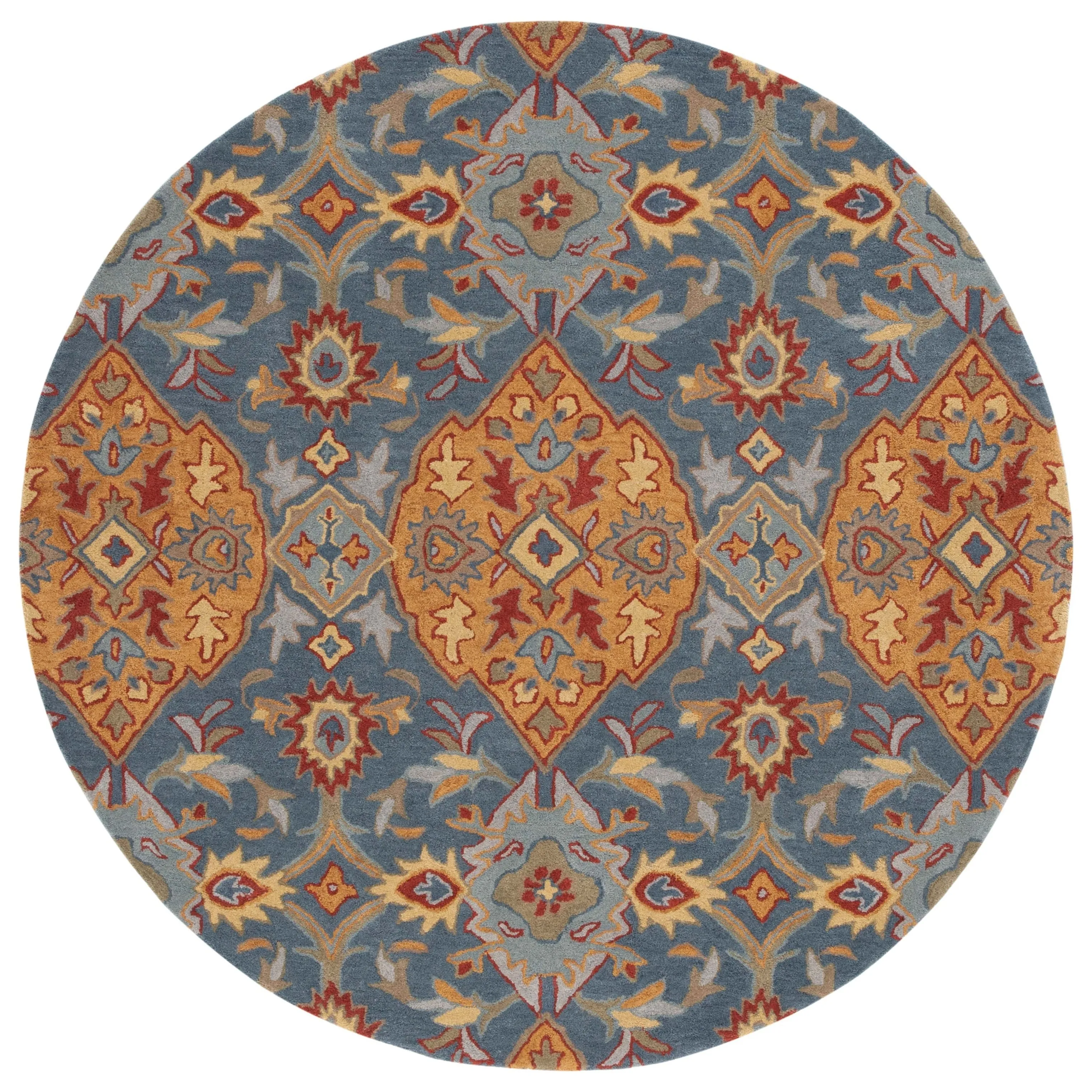 SAFAVIEH Heritage Sheena Hand-tufted Wool Area Rug