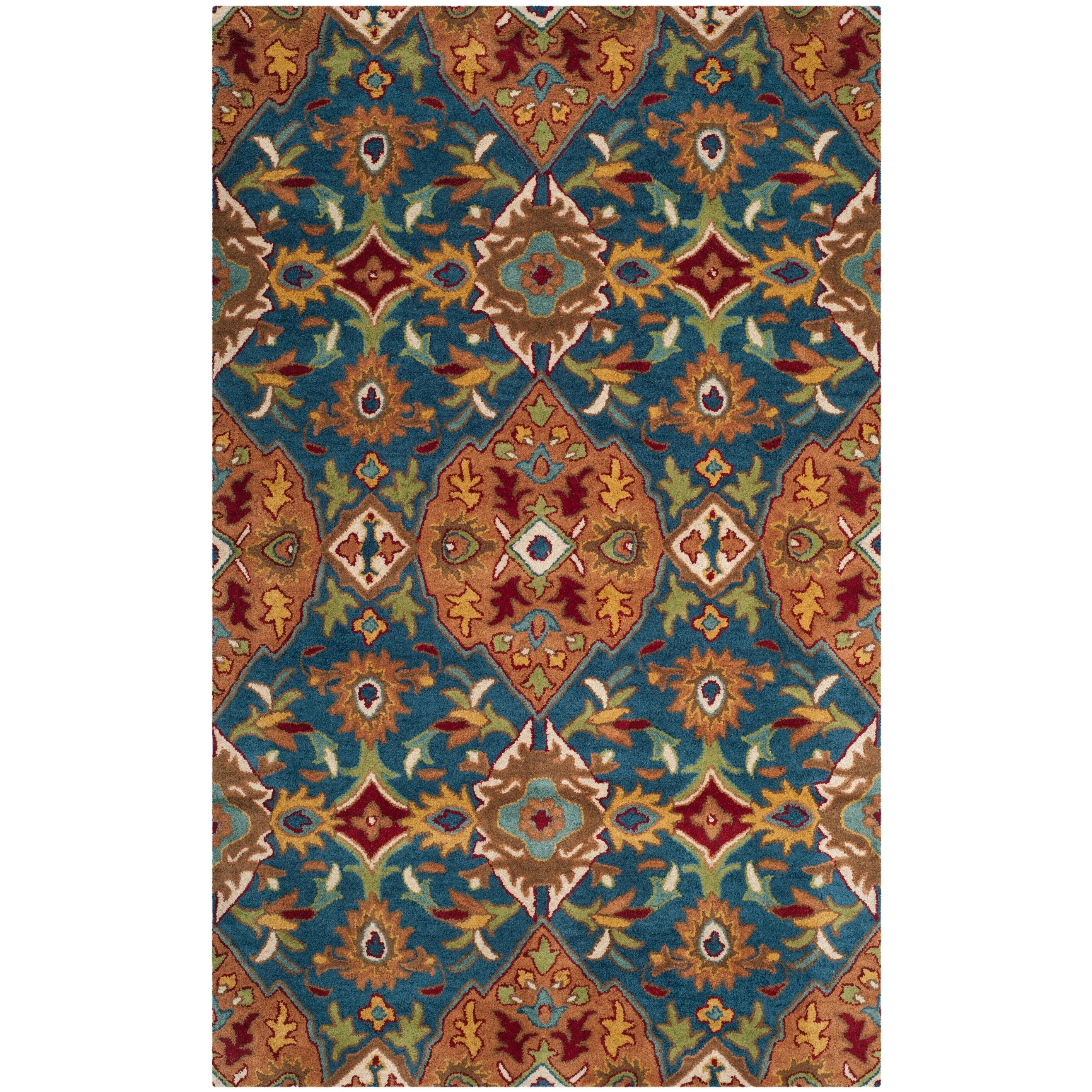 SAFAVIEH Heritage Sheena Hand-tufted Wool Area Rug