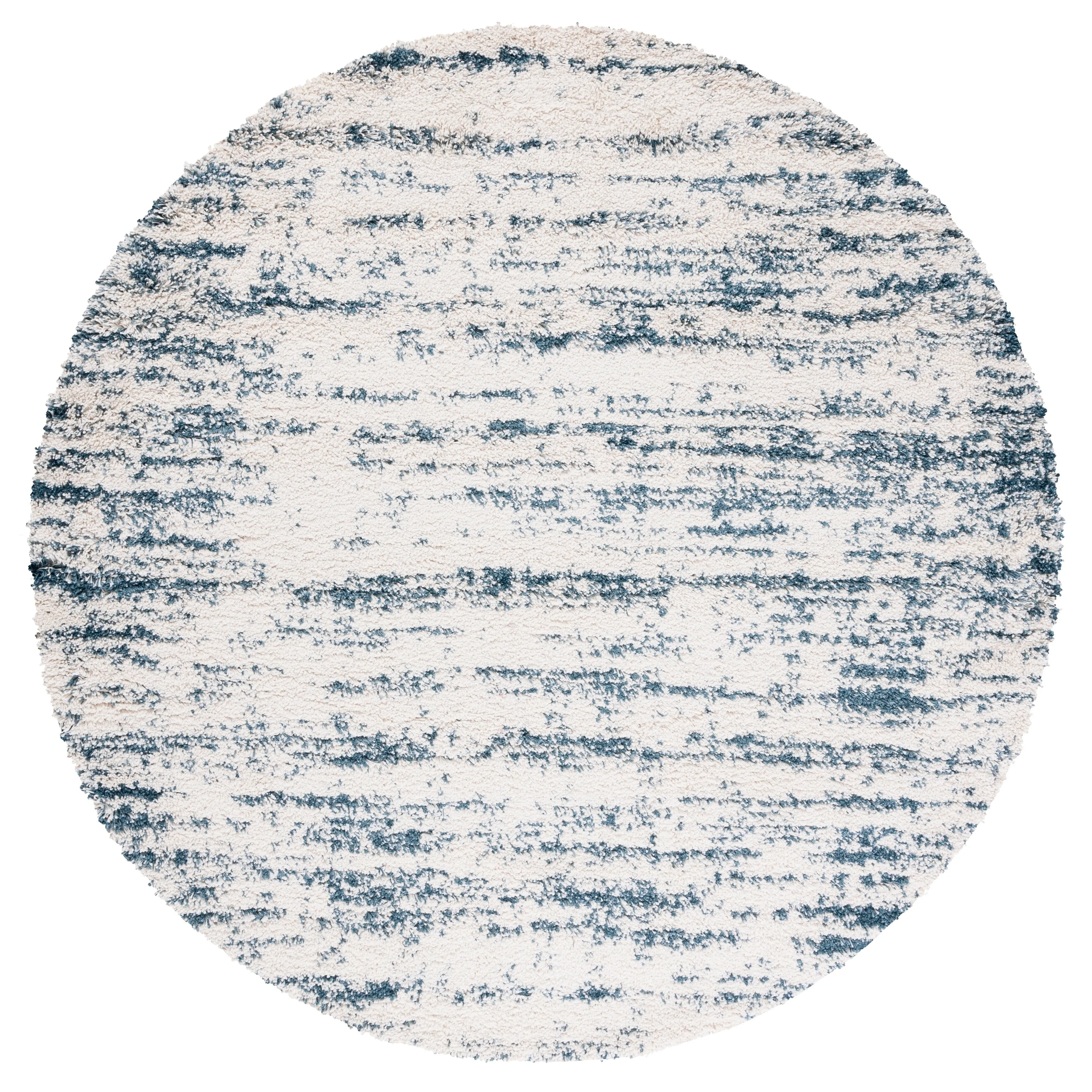 SAFAVIEH Hudson Shag Cherri Abstract 2-inch Thick Rug