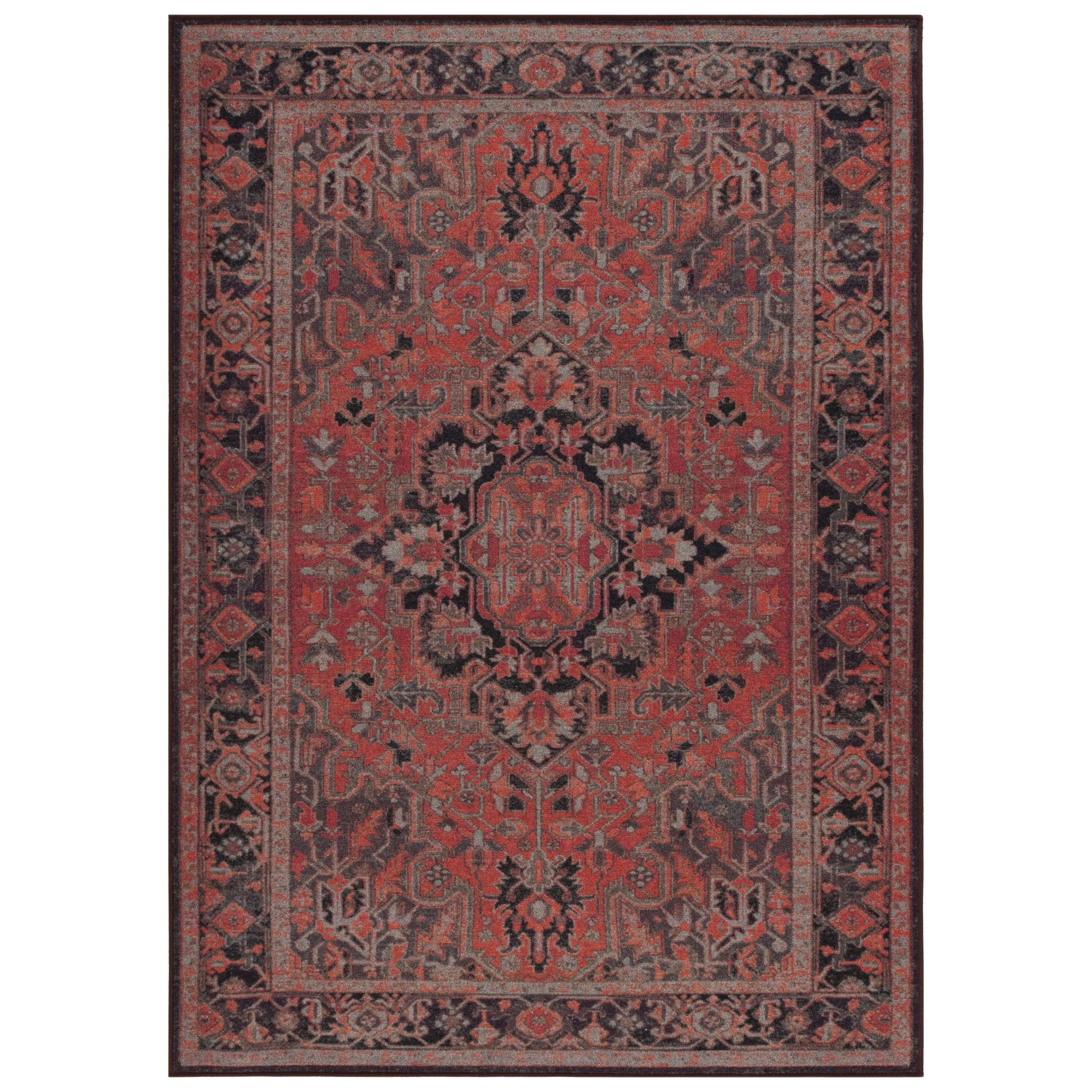 SAFAVIEH Journey Machine Washable Slip Resistant Meryl Traditional Oriental