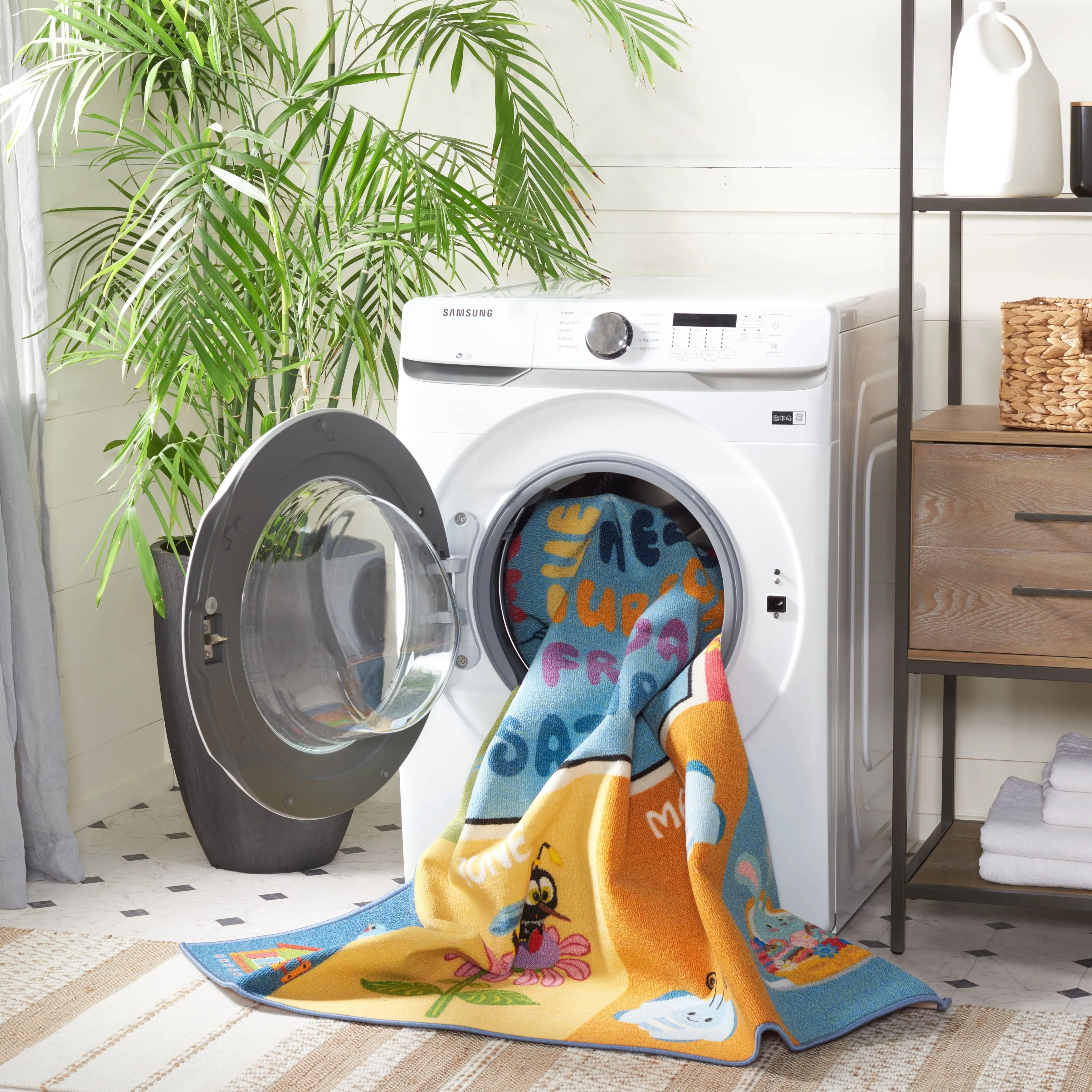 SAFAVIEH Kids Playhouse Machine Washable Slip Resistant Ginny Rug