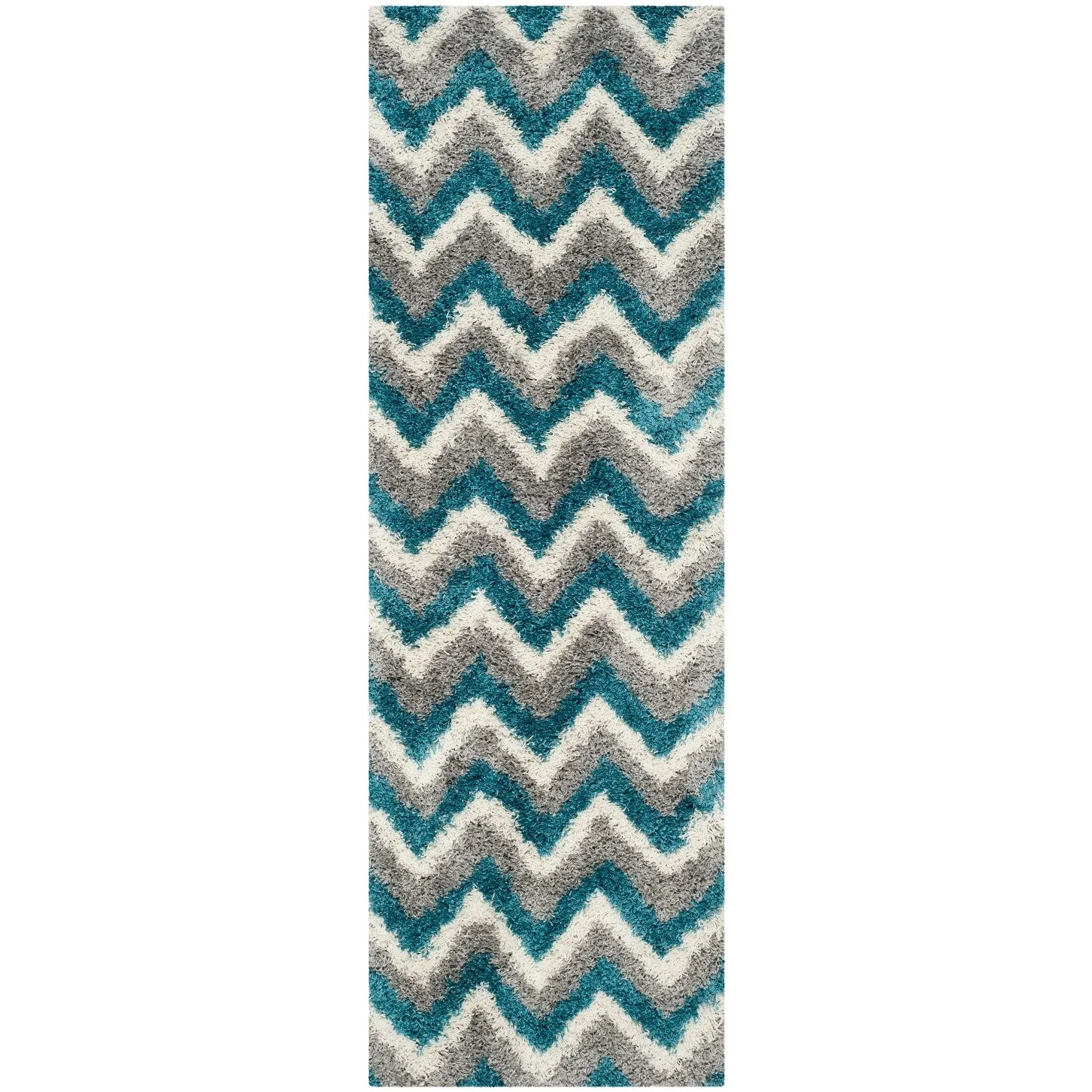 SAFAVIEH Kids Shag Nikki Nursery Playroom 2-inch Thick Rug