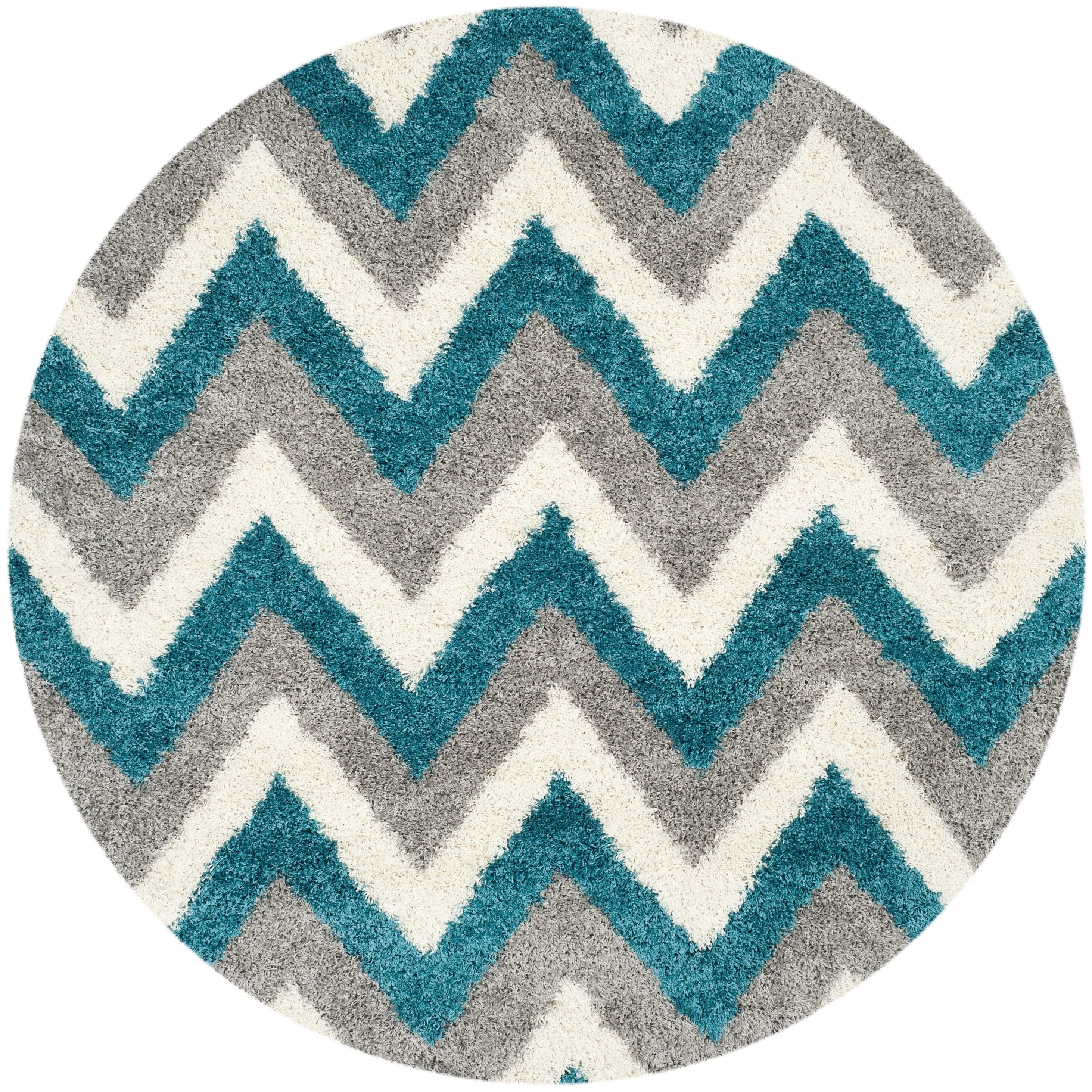 SAFAVIEH Kids Shag Nikki Nursery Playroom 2-inch Thick Rug