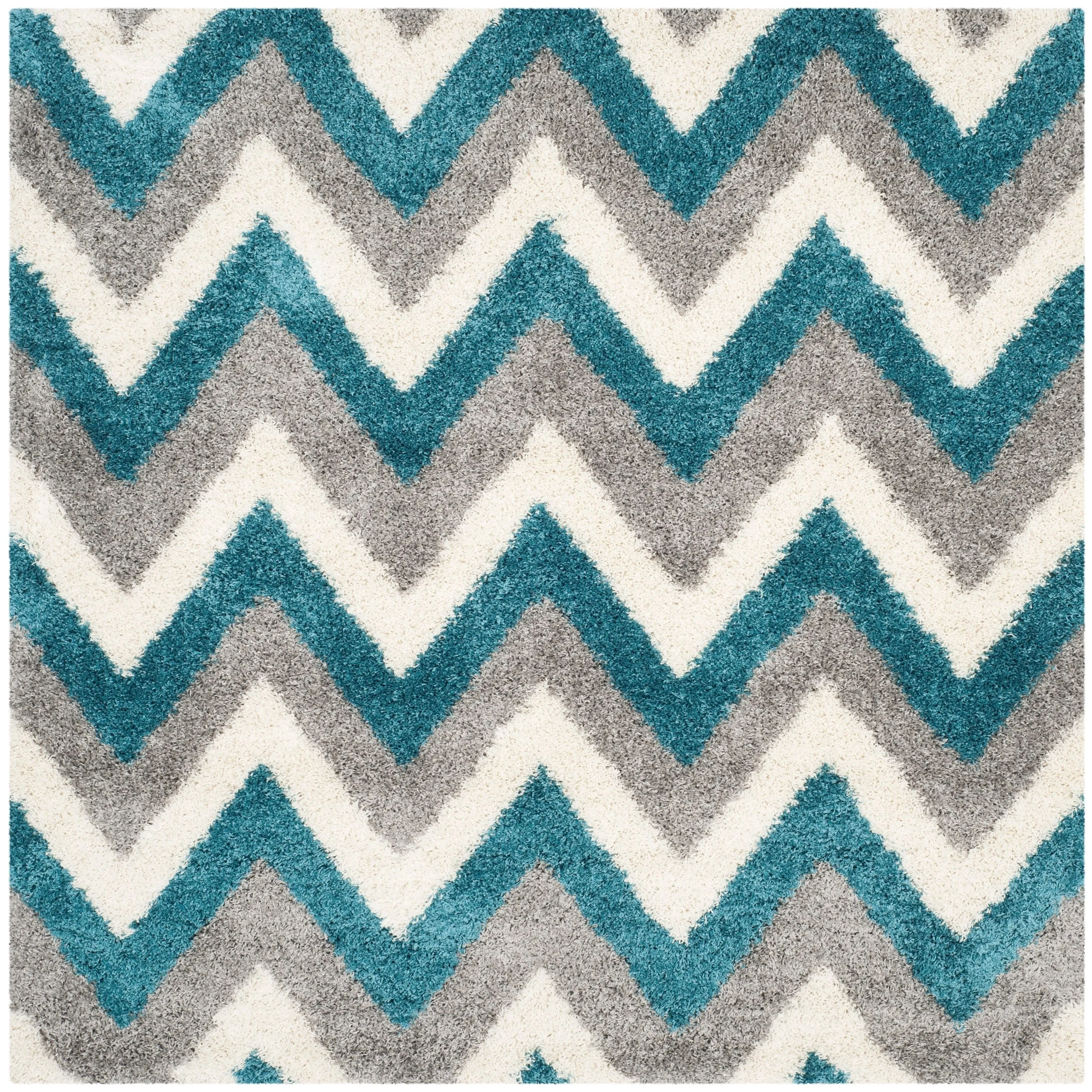 SAFAVIEH Kids Shag Nikki Nursery Playroom 2-inch Thick Rug