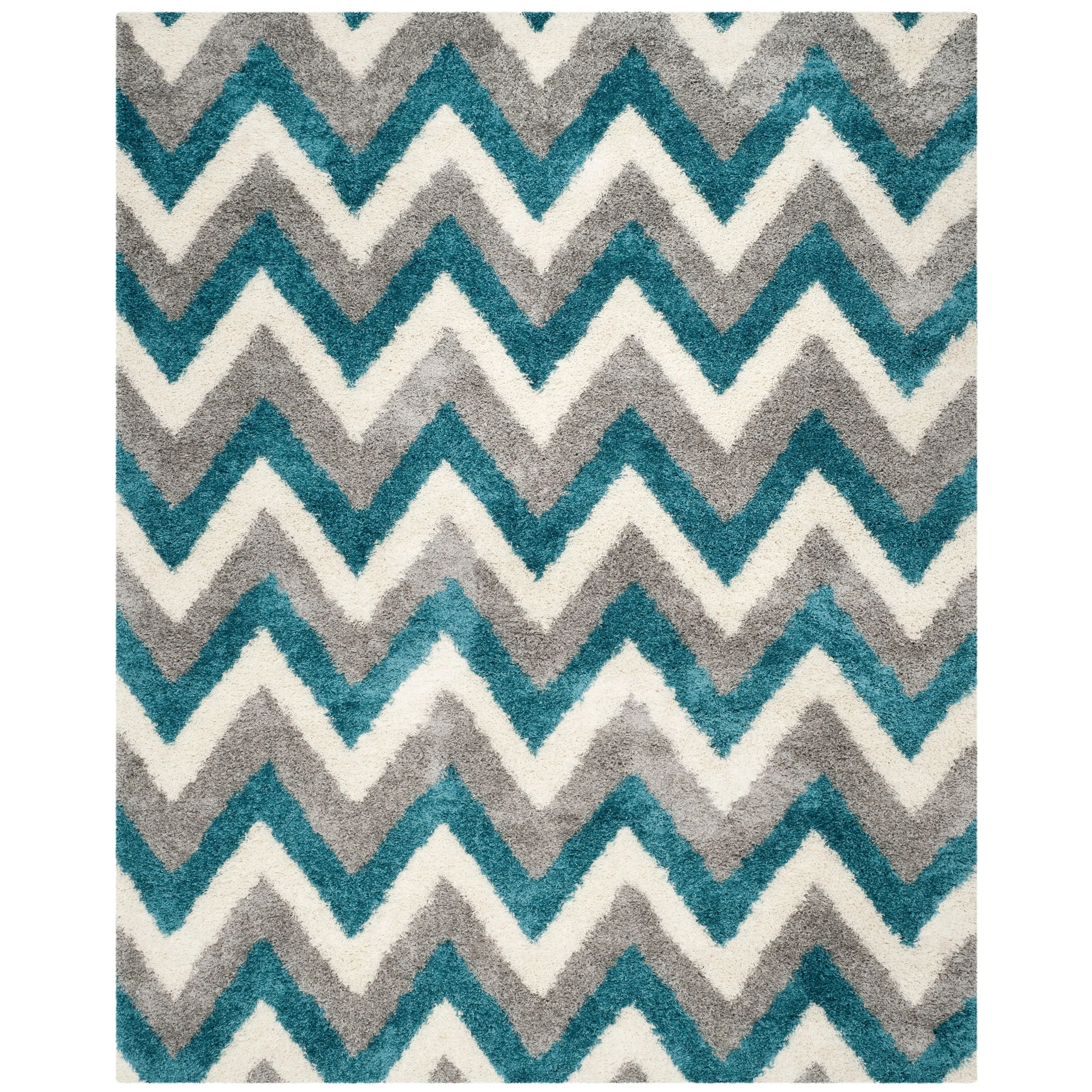 SAFAVIEH Kids Shag Nikki Nursery Playroom 2-inch Thick Rug