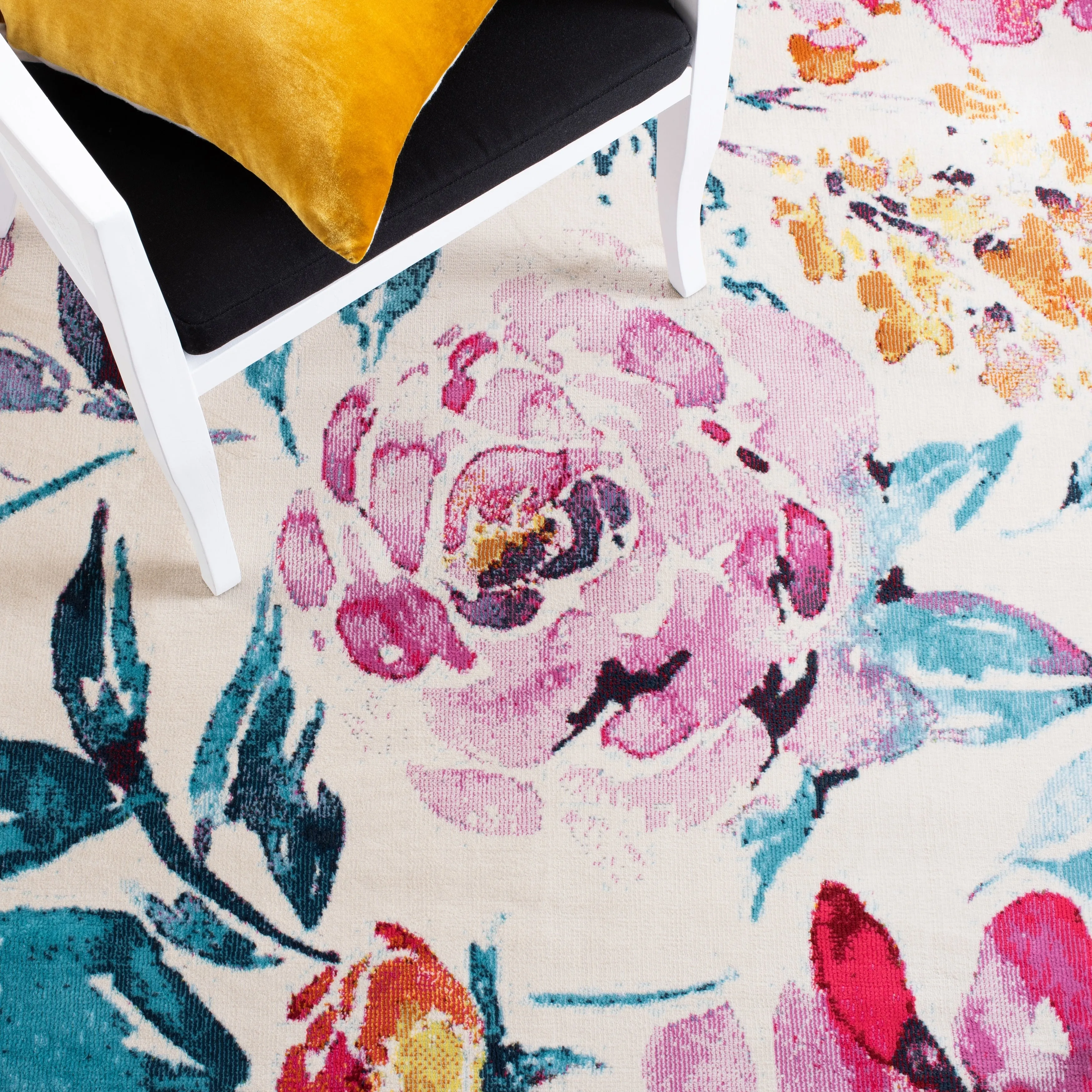 SAFAVIEH Lillian Maralyn Abstract Floral Rug