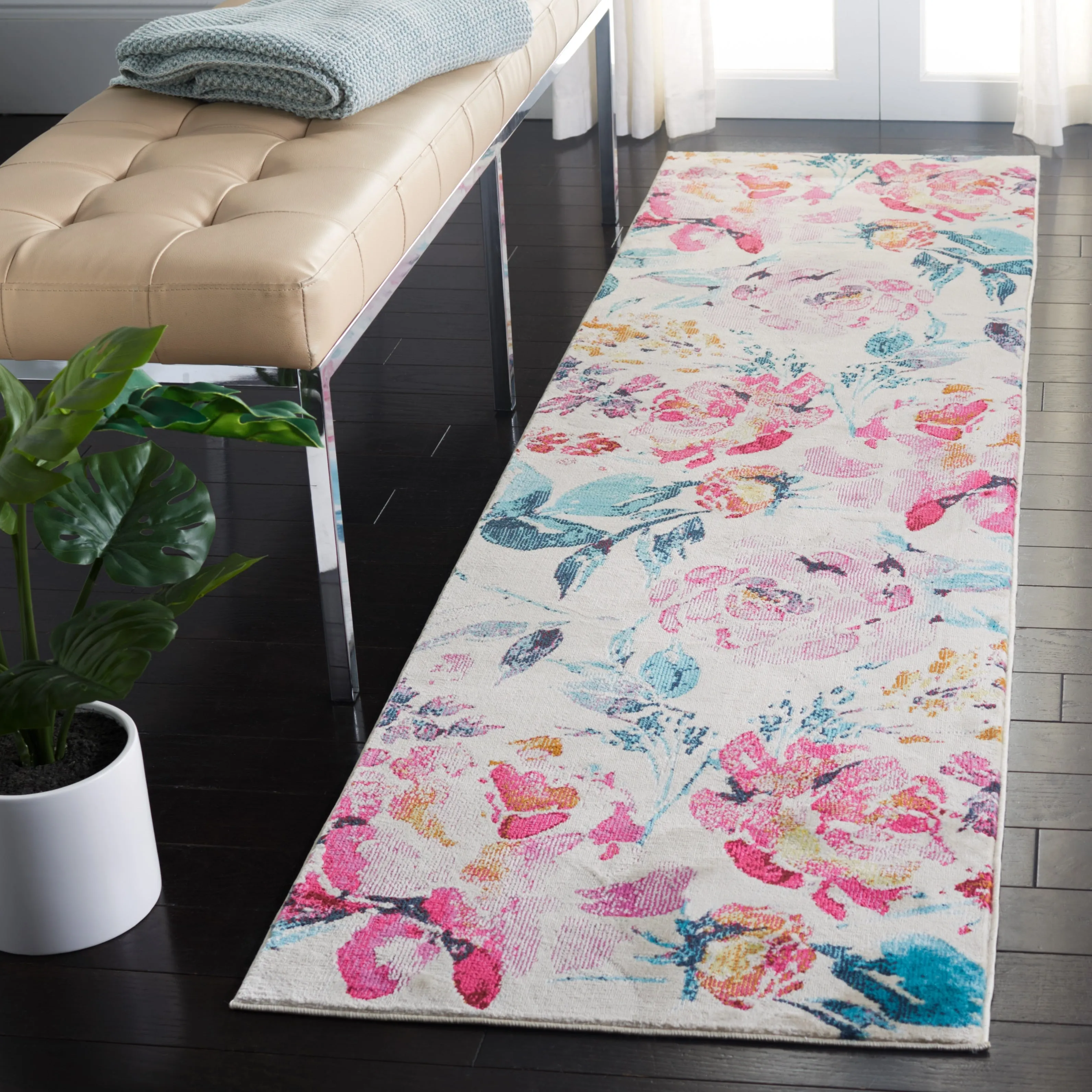 SAFAVIEH Lillian Maralyn Abstract Floral Rug