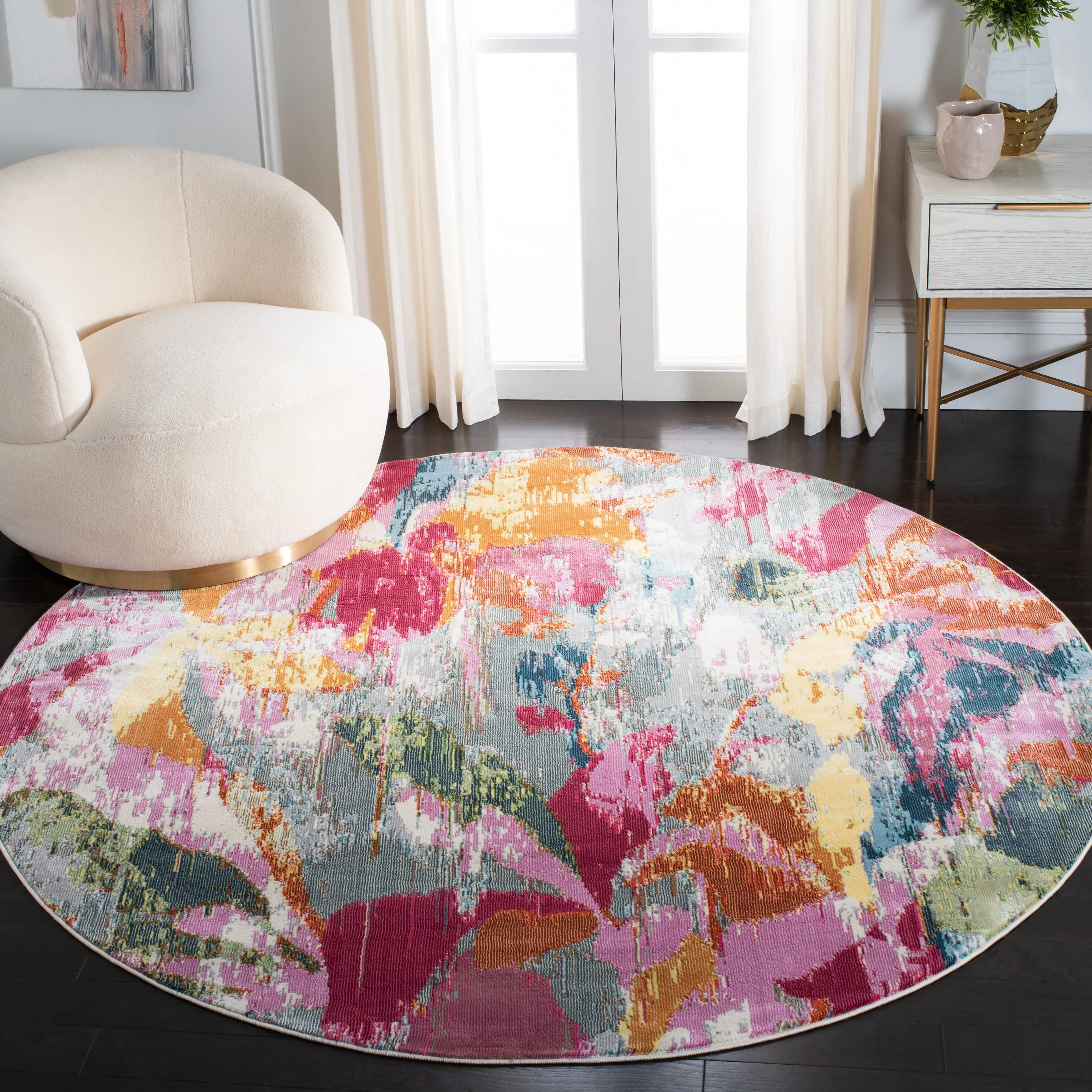 SAFAVIEH Lillian Pantalea Abstract Floral Rug