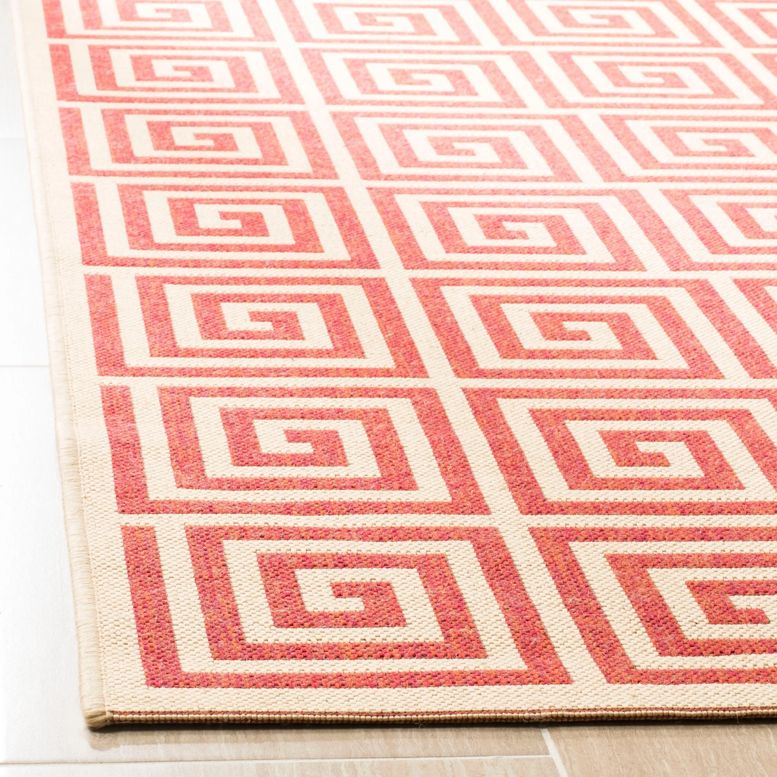 SAFAVIEH Linden Cathy Indoor/ Outdoor Waterproof Patio Backyard Rug