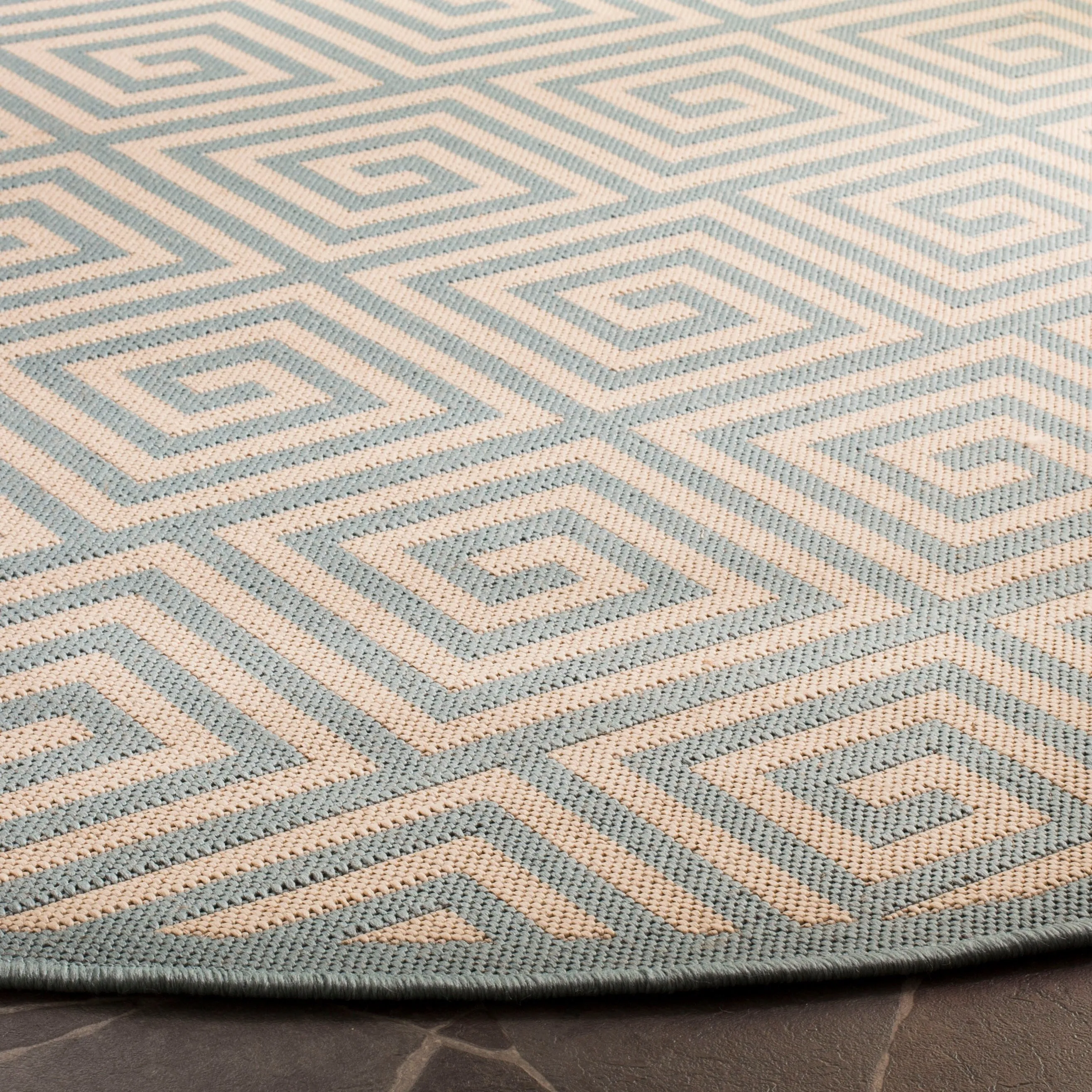 SAFAVIEH Linden Cathy Indoor/ Outdoor Waterproof Patio Backyard Rug