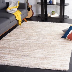 SAFAVIEH Lindsay Shag Shirlene Modern Abstract 2-inch Thick Rug