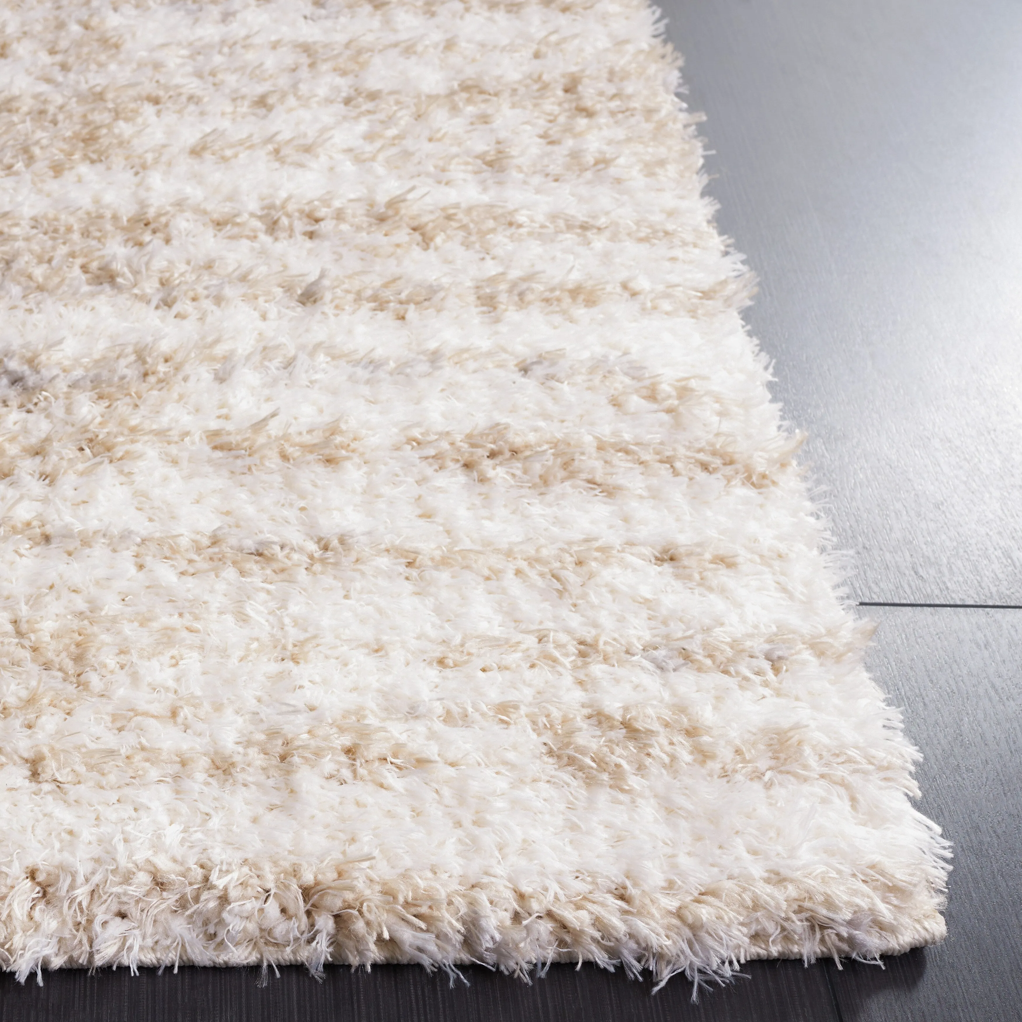 SAFAVIEH Lindsay Shag Shirlene Modern Abstract 2-inch Thick Rug