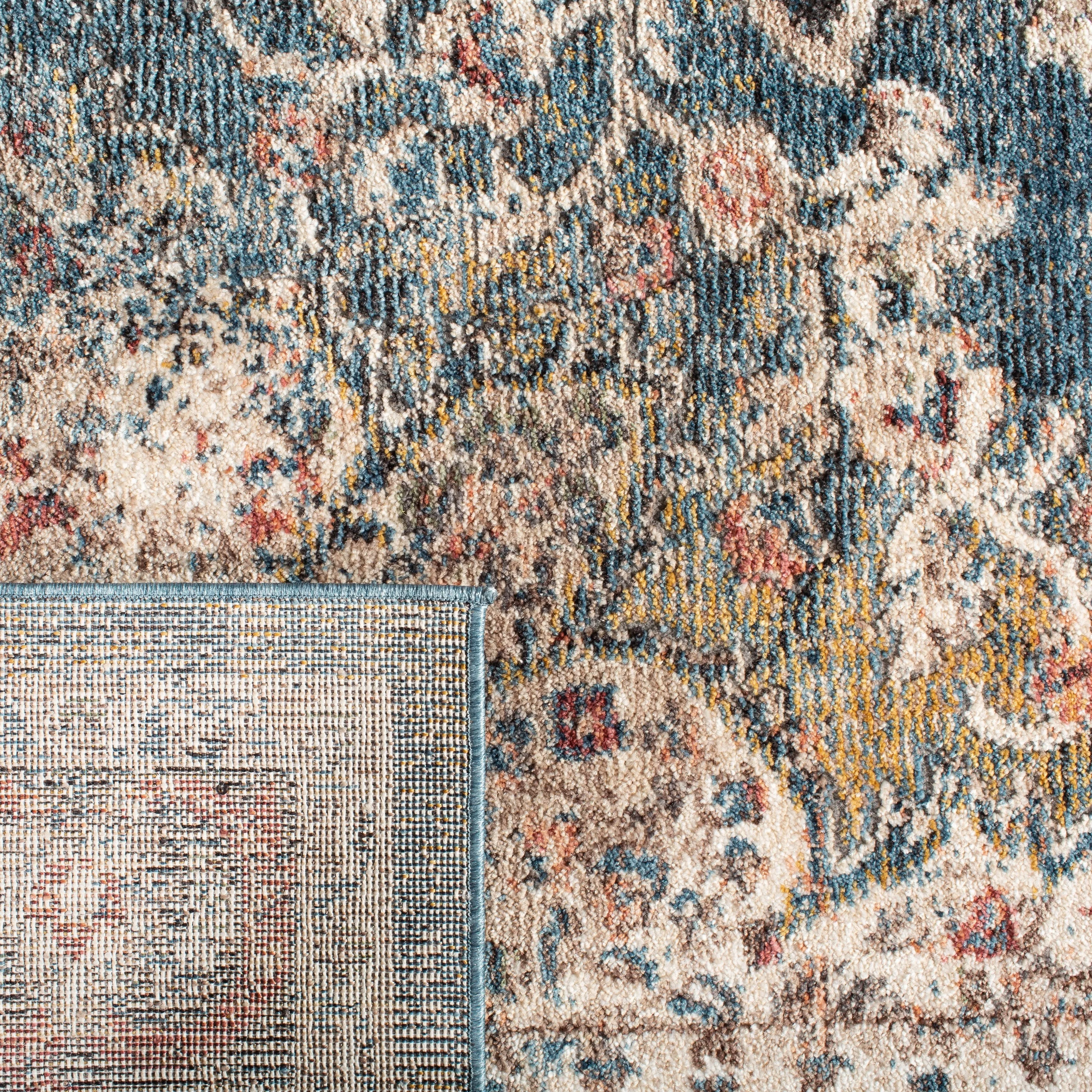 SAFAVIEH Lyric Vintage Medallion Polyester Rug