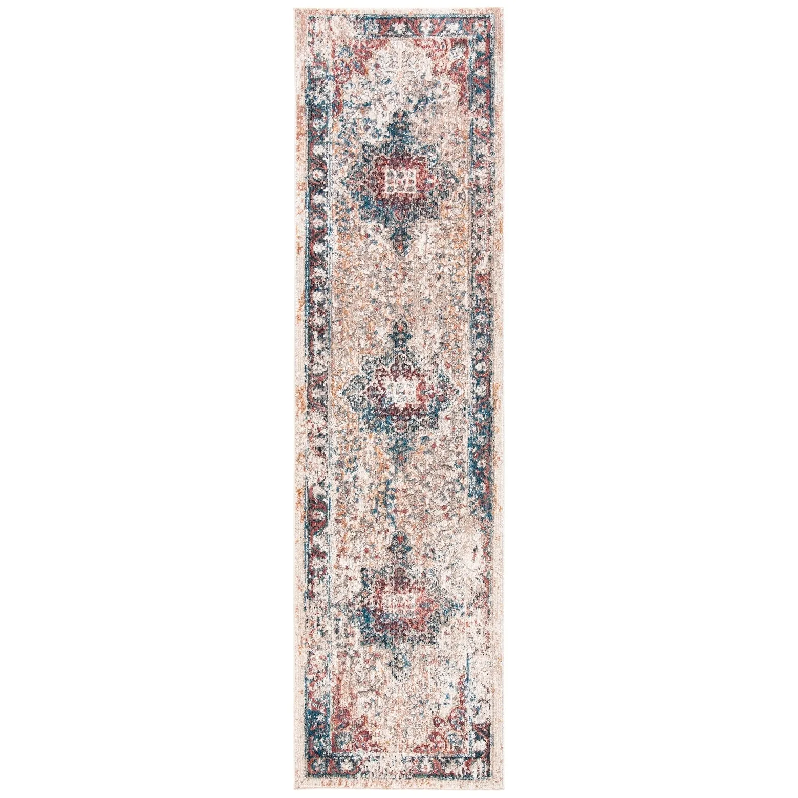 SAFAVIEH Lyric Vintage Medallion Polyester Rug