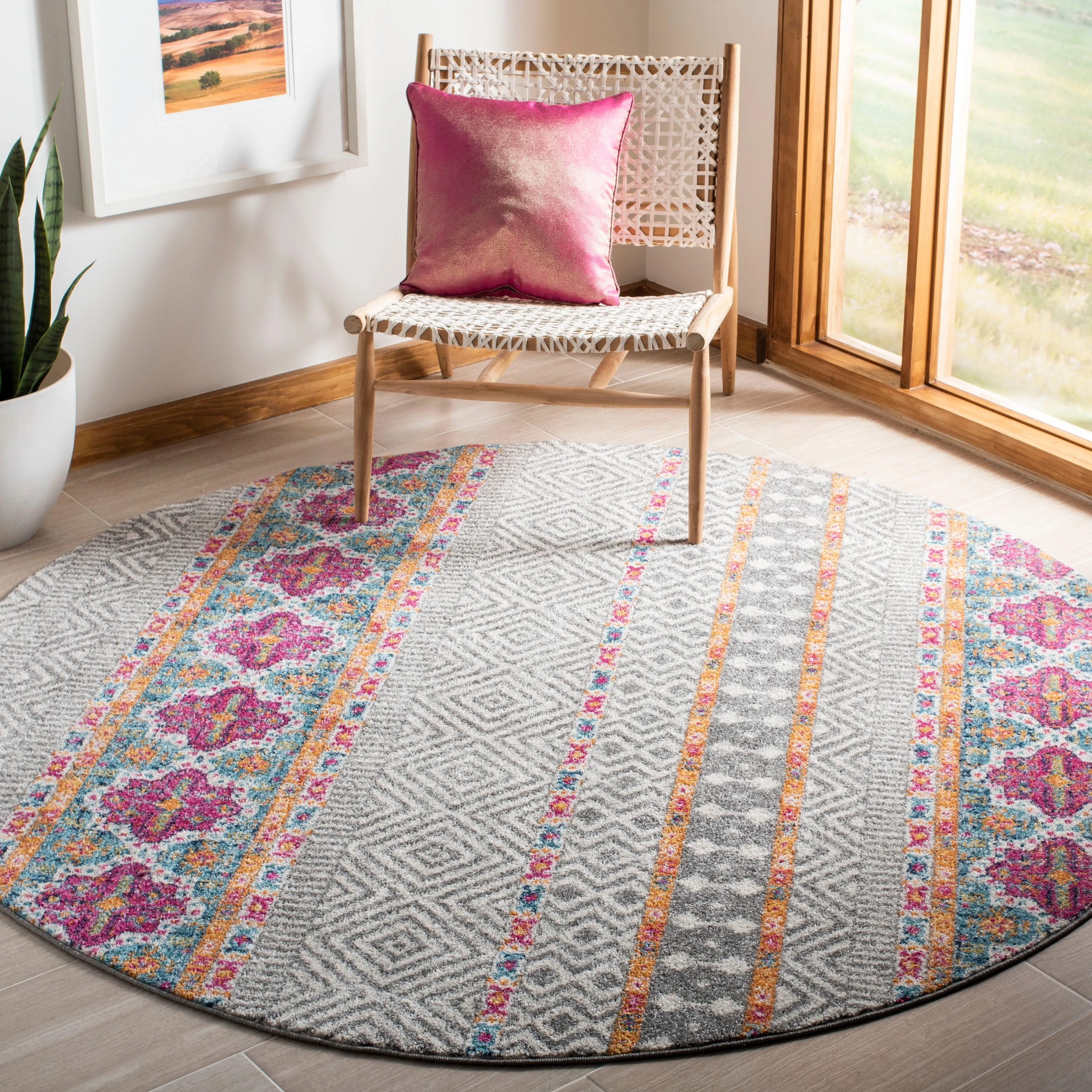 SAFAVIEH. Madison Bettyjane Boho Chic Rug