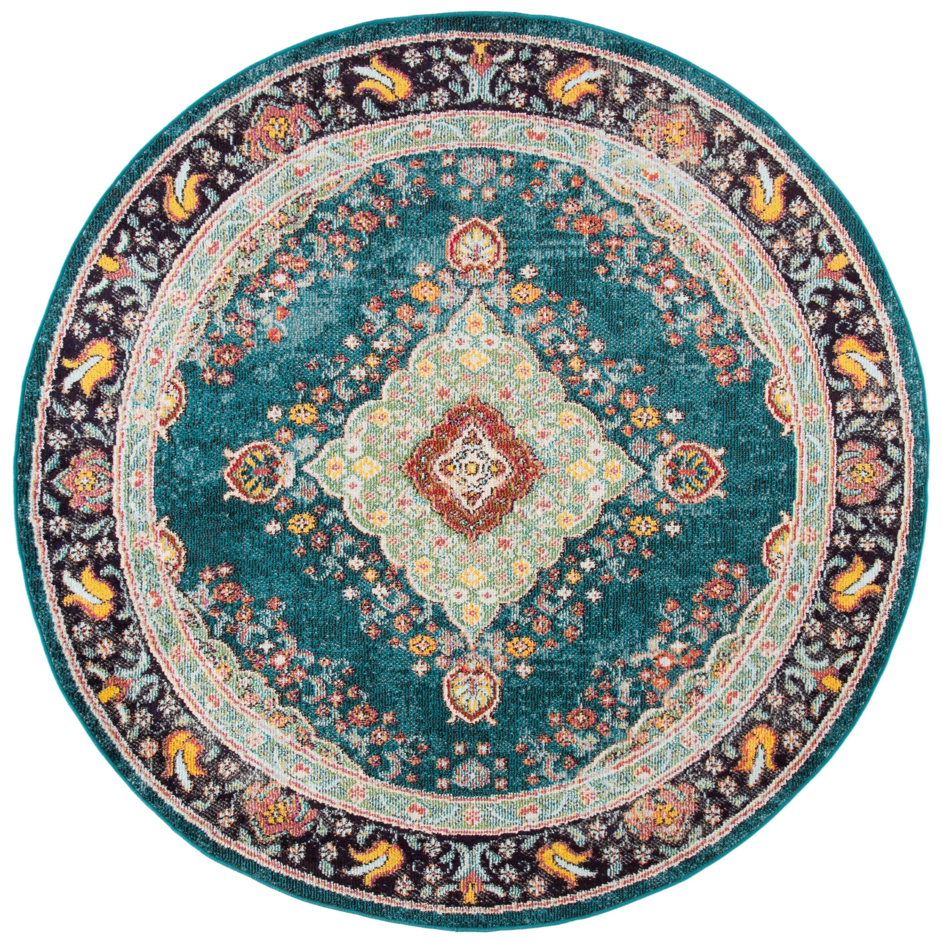 SAFAVIEH Madison Felicitas Vintage Oriental Medallion Rug