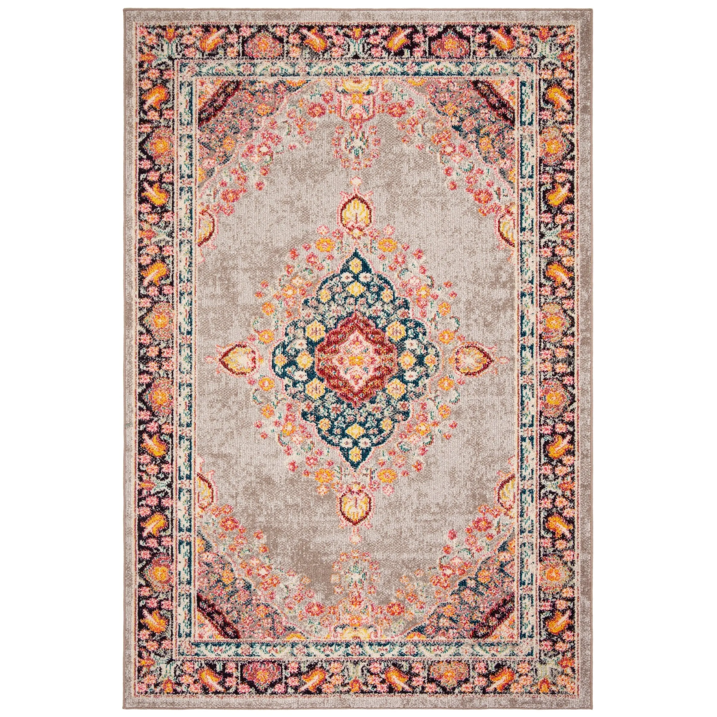 SAFAVIEH Madison Felicitas Vintage Oriental Medallion Rug