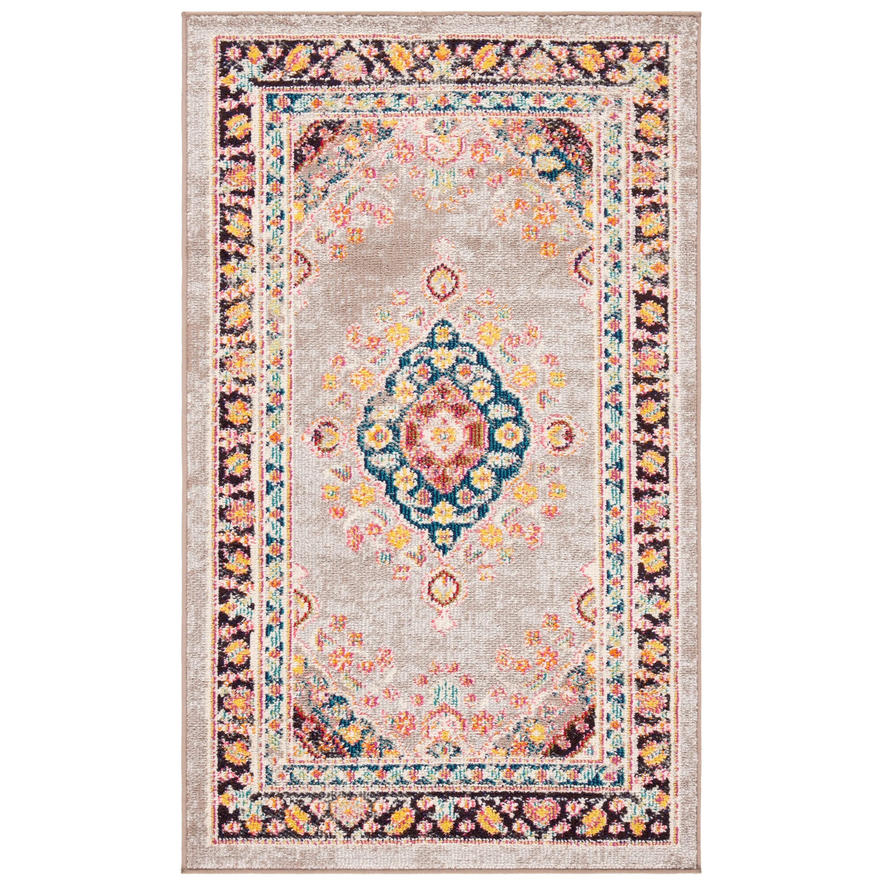 SAFAVIEH Madison Felicitas Vintage Oriental Medallion Rug