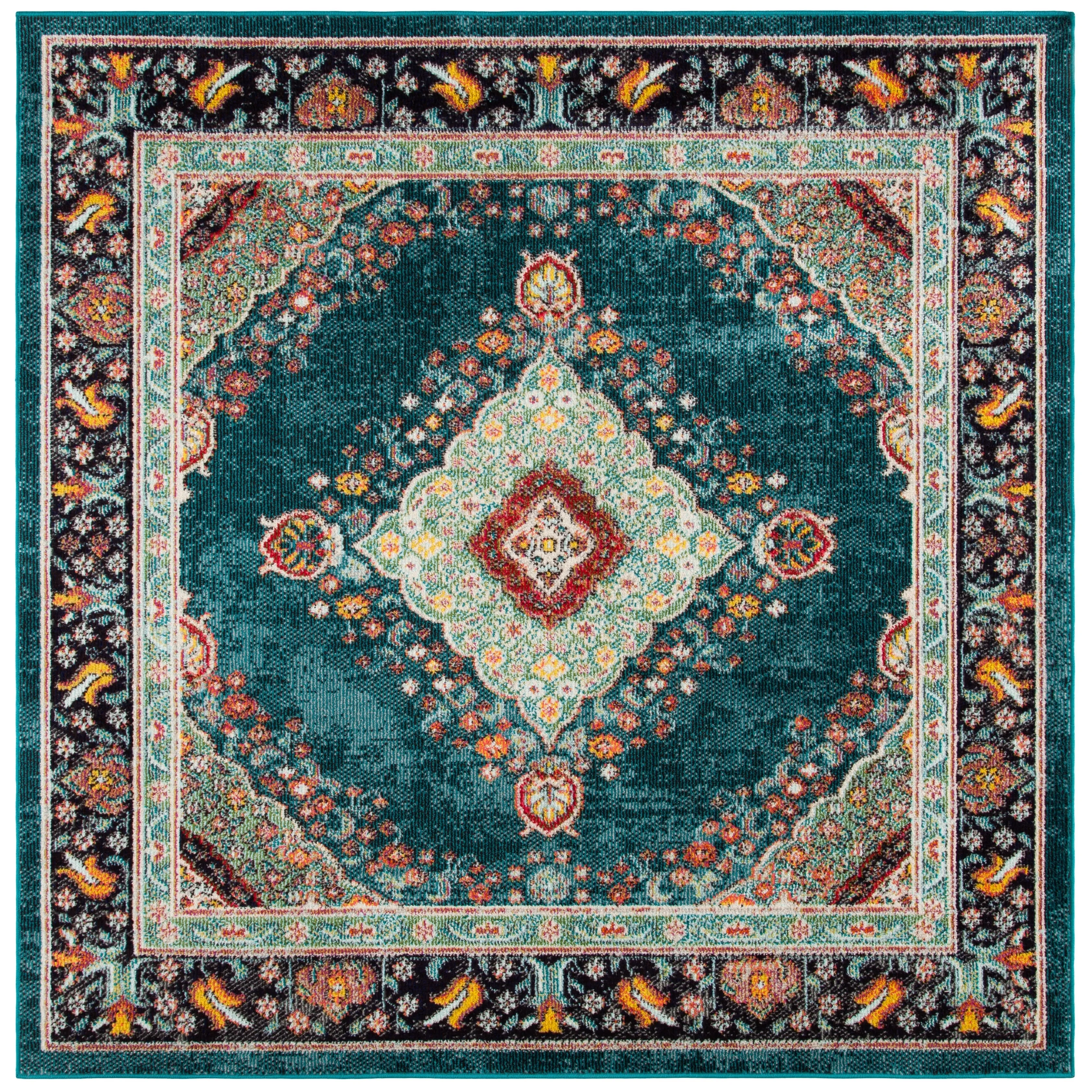 SAFAVIEH Madison Felicitas Vintage Oriental Medallion Rug