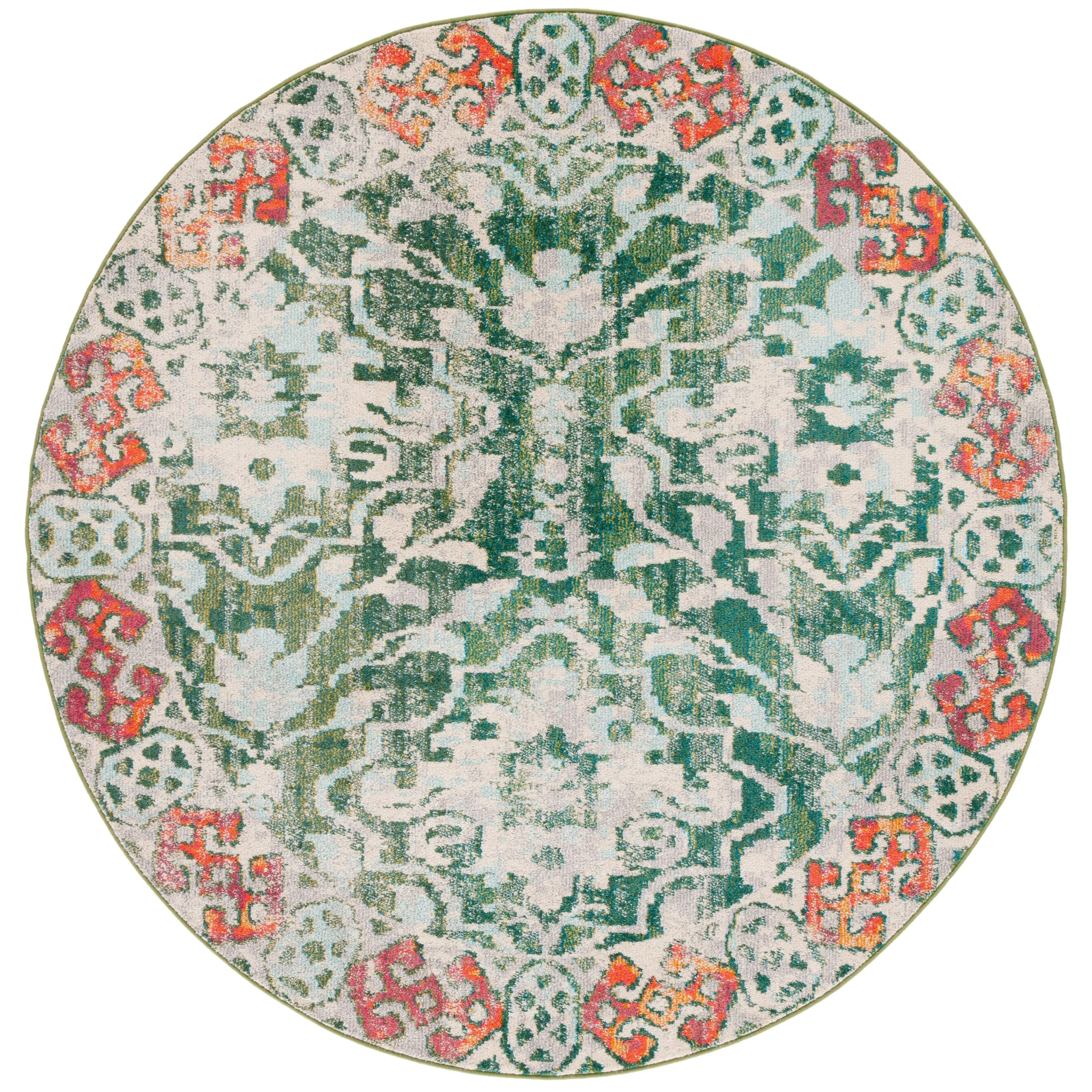 SAFAVIEH Madison Jeljazka Distressed Rug