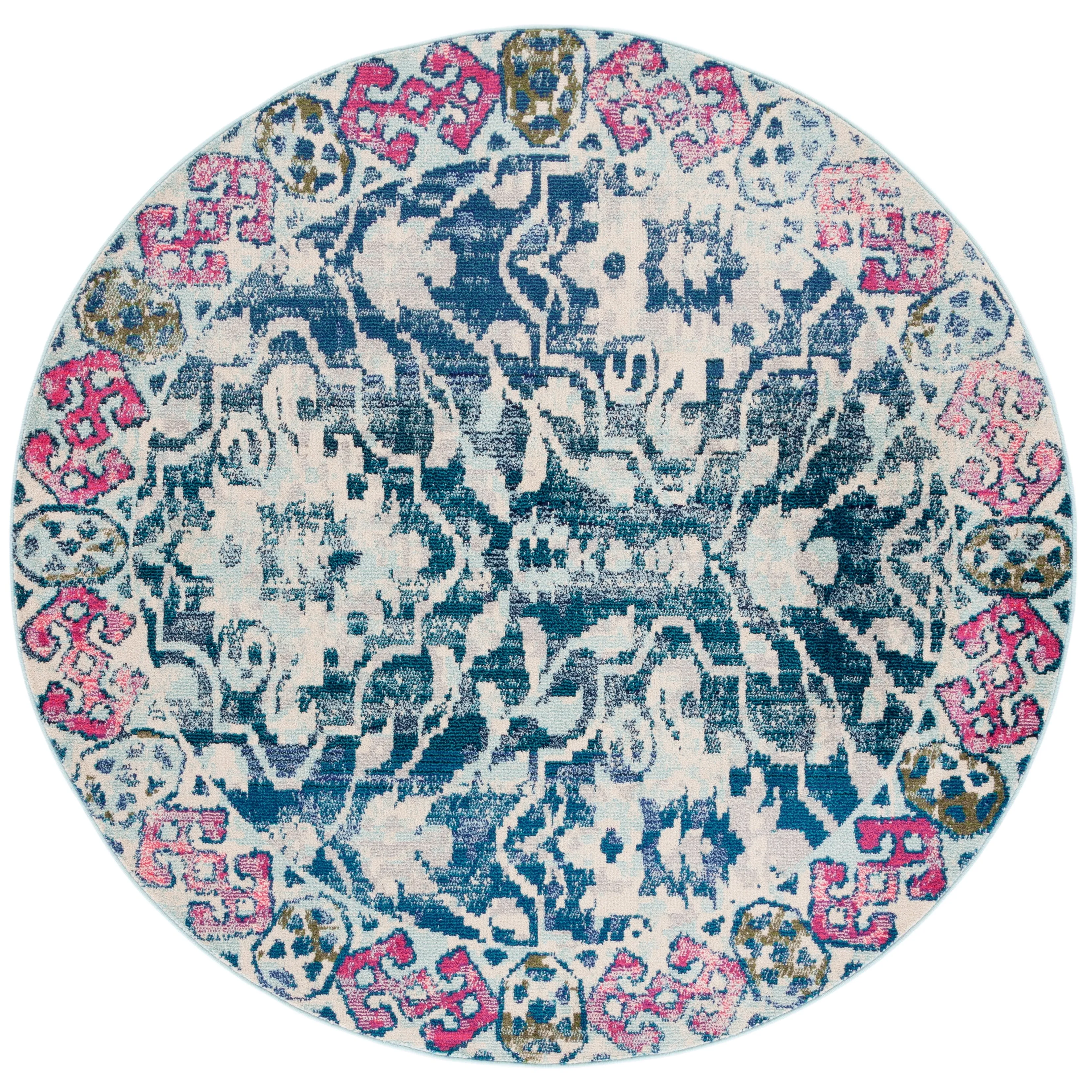 SAFAVIEH Madison Jeljazka Distressed Rug