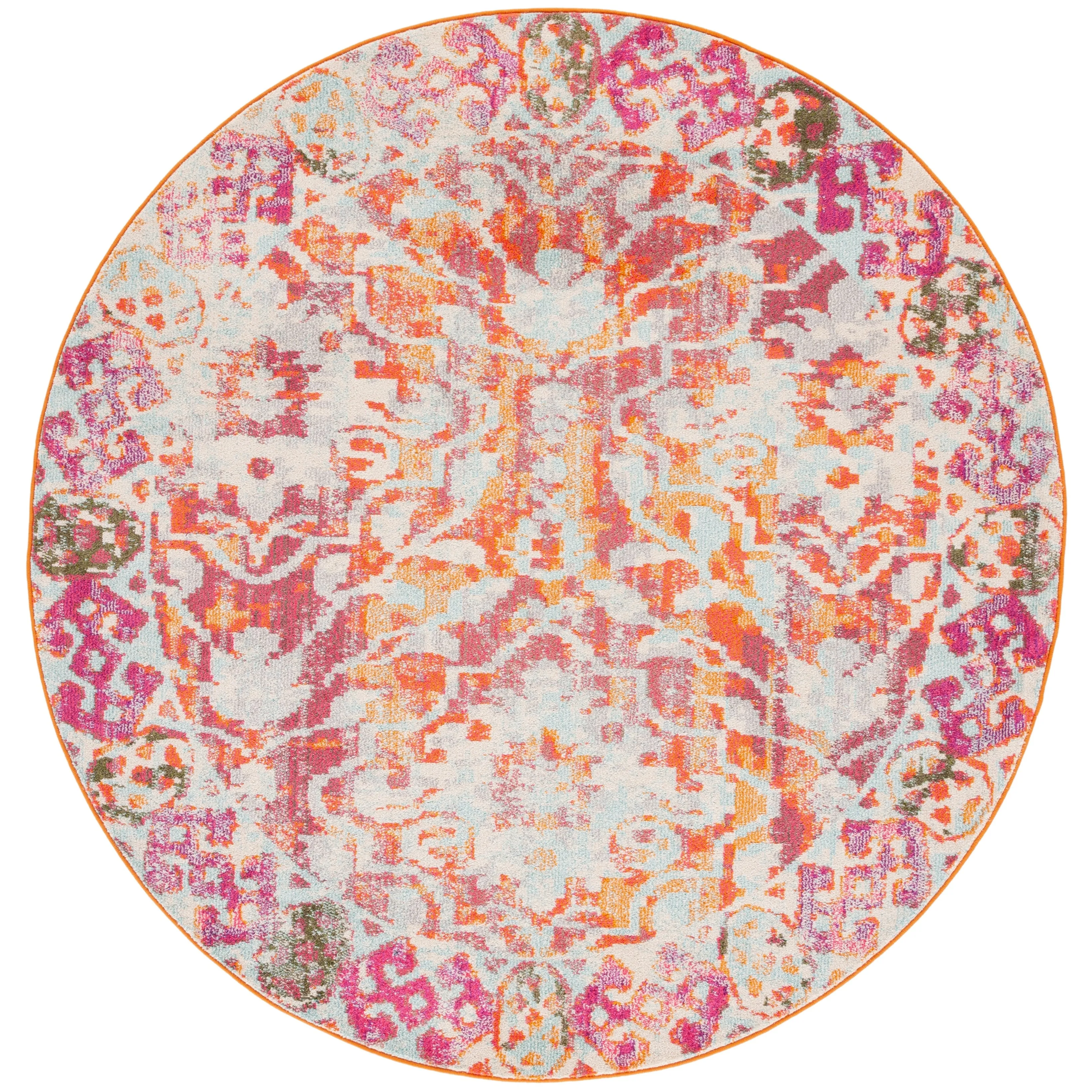 SAFAVIEH Madison Jeljazka Distressed Rug
