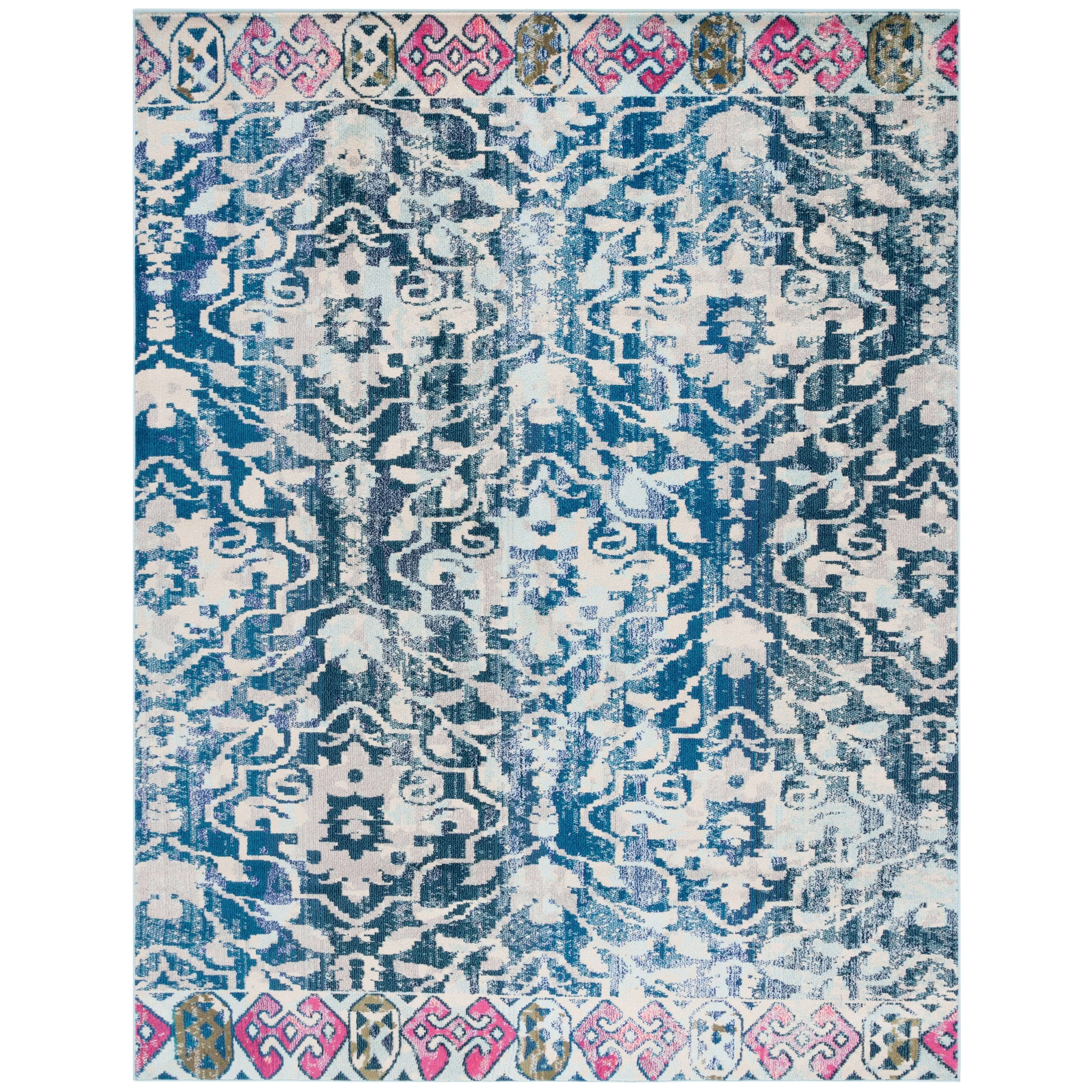 SAFAVIEH Madison Jeljazka Distressed Rug