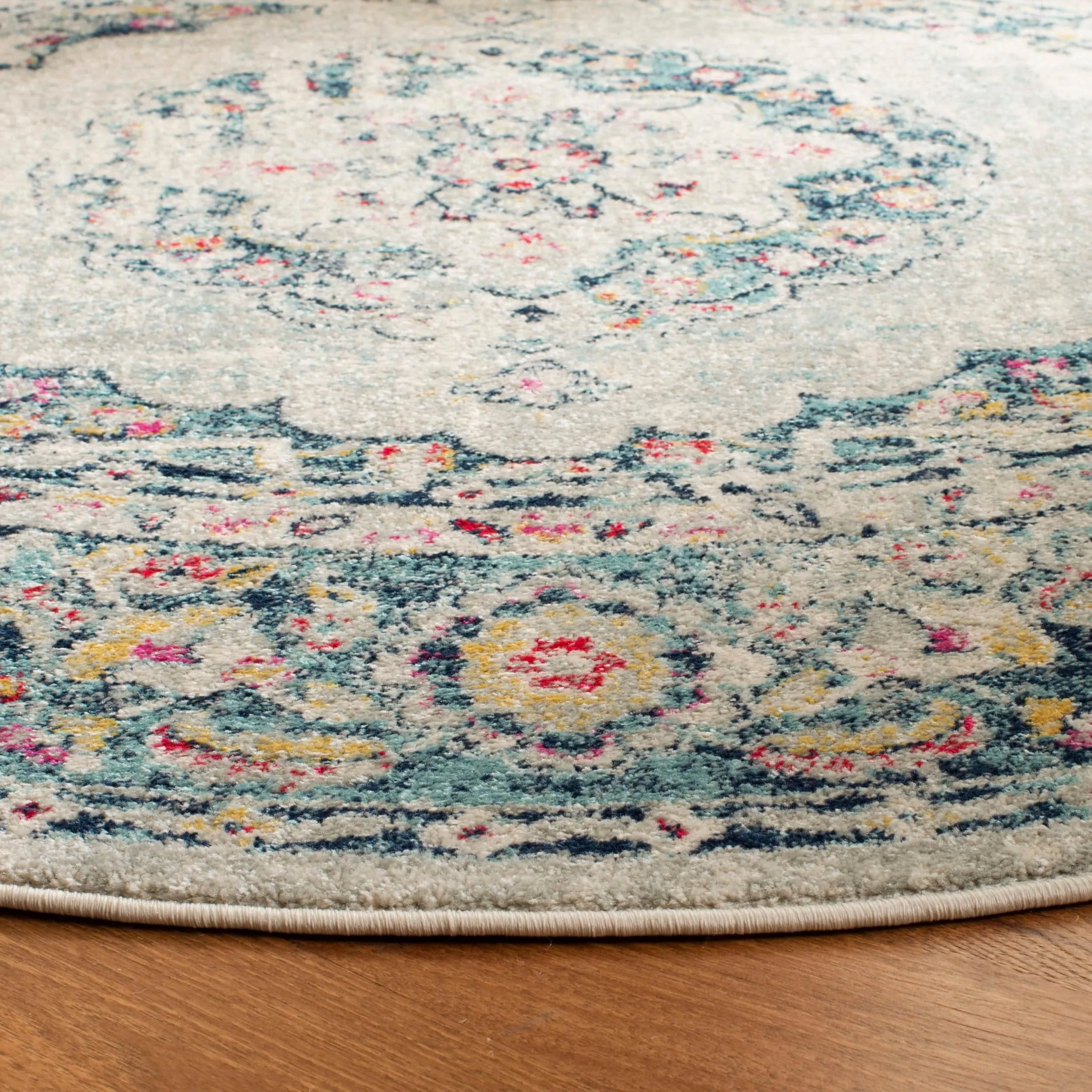 SAFAVIEH Madison Lorayne Vintage Boho Oriental Medallion Rug