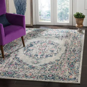 SAFAVIEH Madison Lorayne Vintage Boho Oriental Medallion Rug