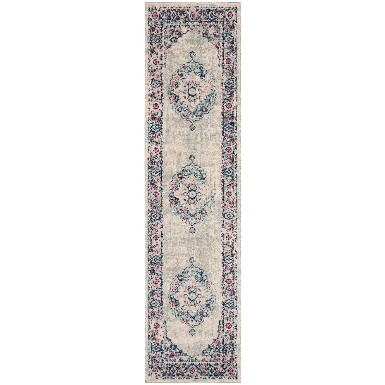 SAFAVIEH Madison Lorayne Vintage Boho Oriental Medallion Rug