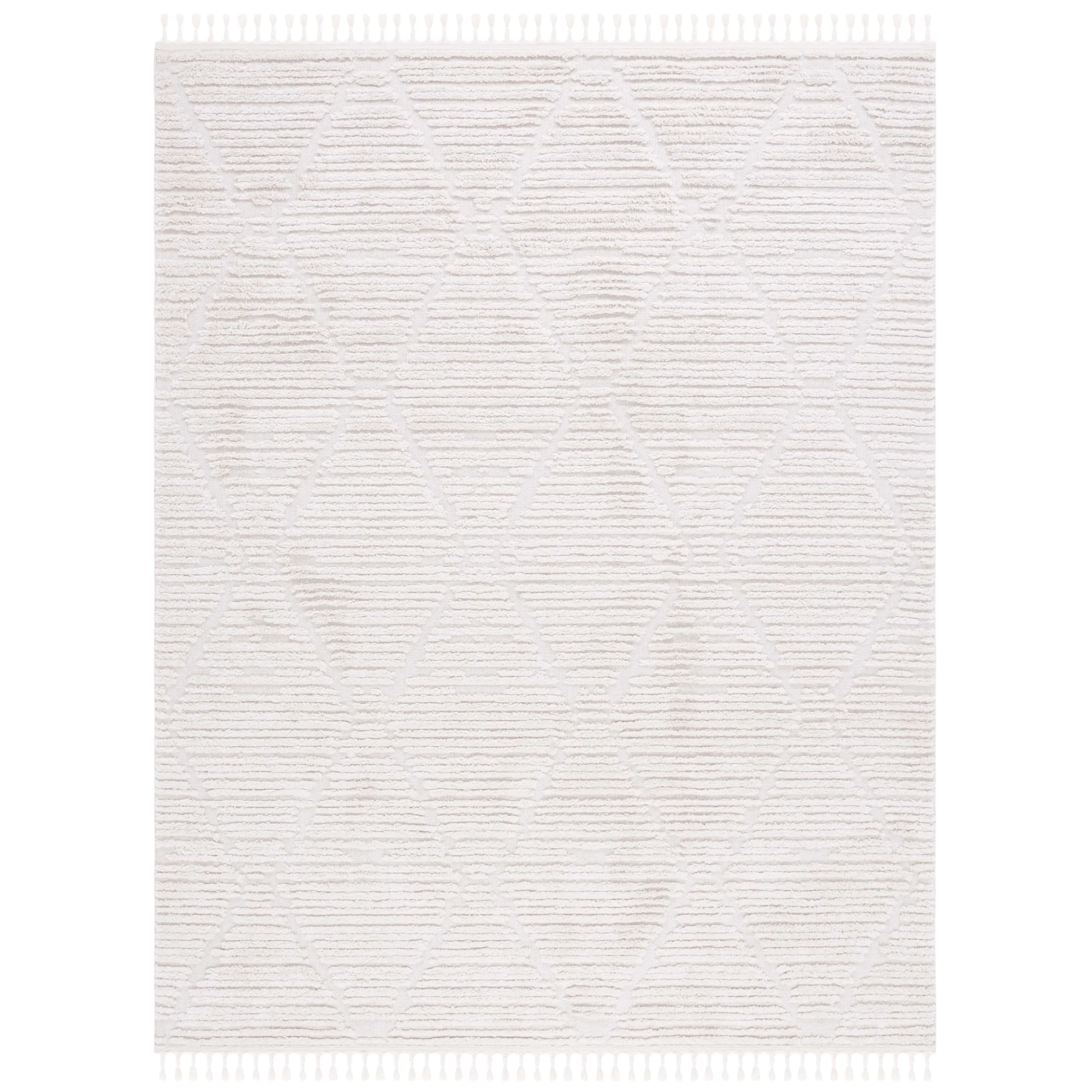 SAFAVIEH Marrakech Moroccan Esperanza Boho Braided Tassel Area Rug