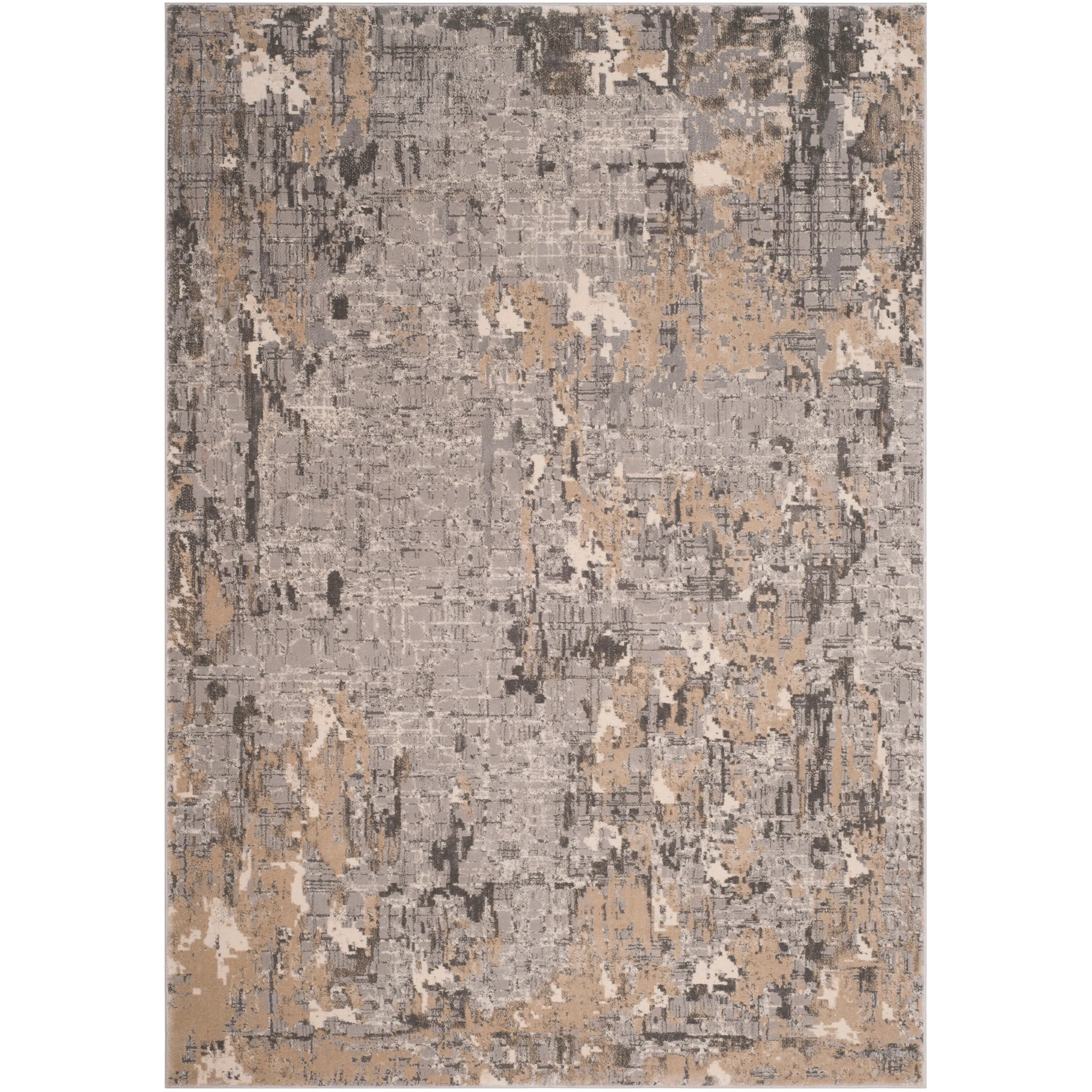SAFAVIEH Meadow Heidegret Modern Abstract Rug