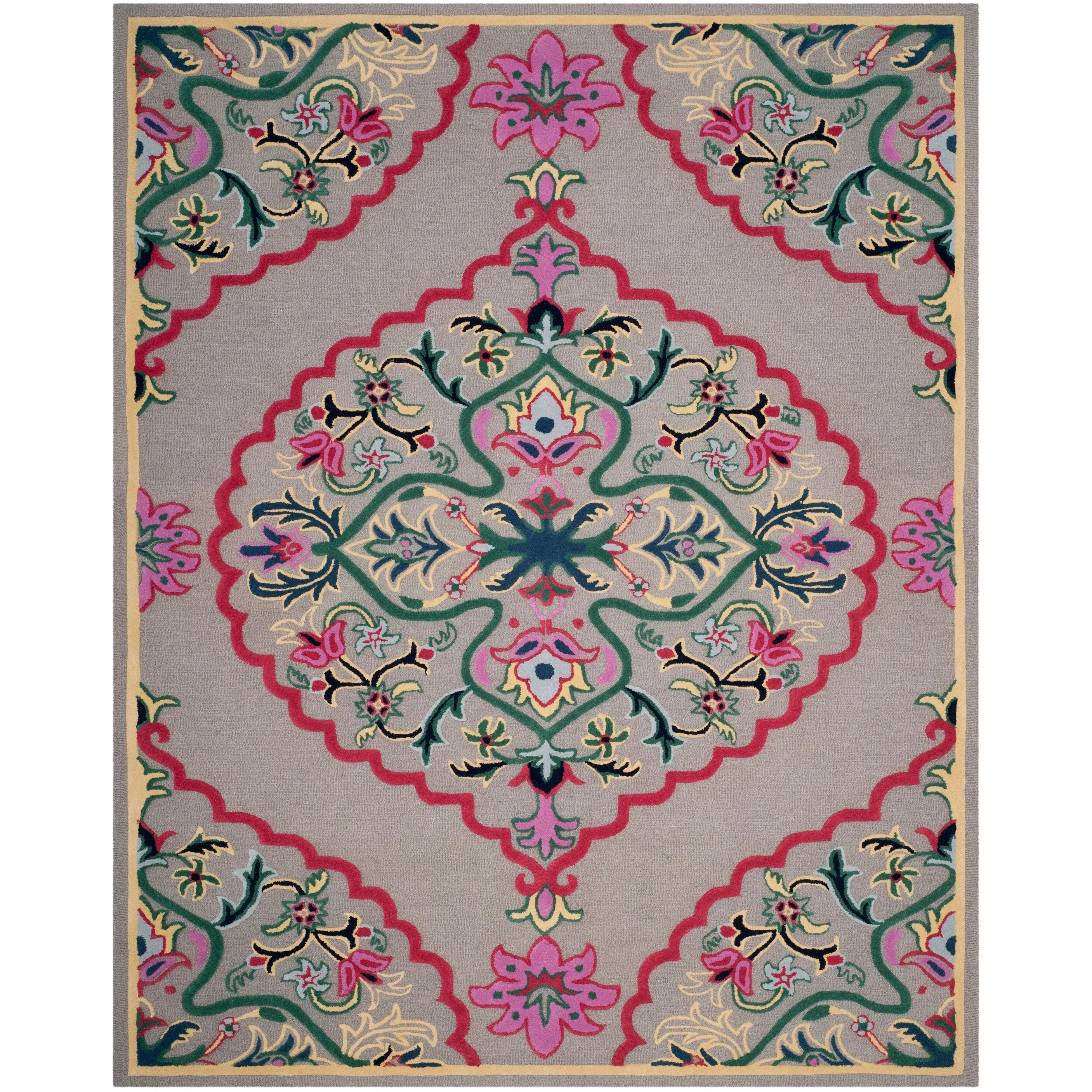 SAFAVIEH Meadow Heidegret Modern Abstract Rug