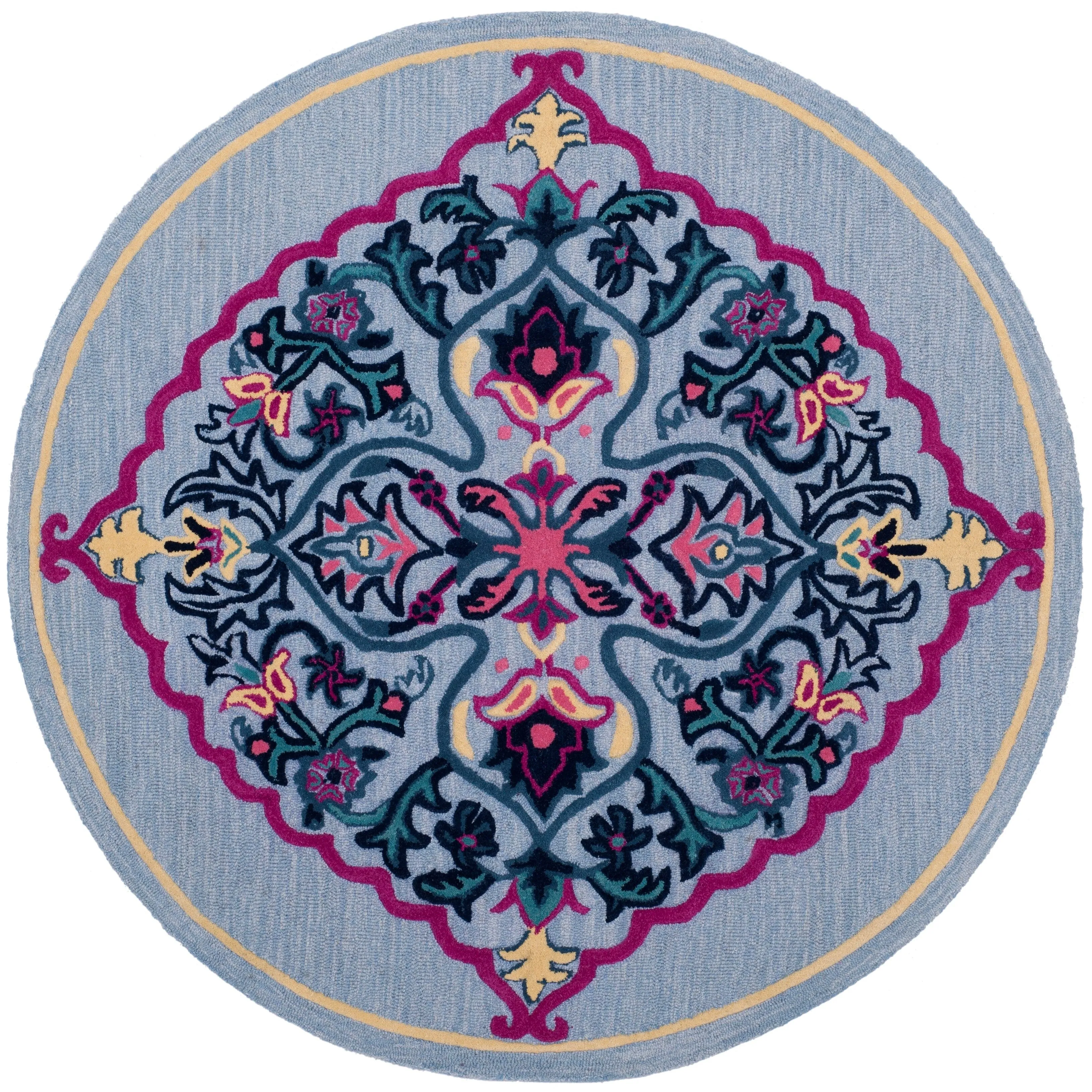 SAFAVIEH Meadow Heidegret Modern Abstract Rug