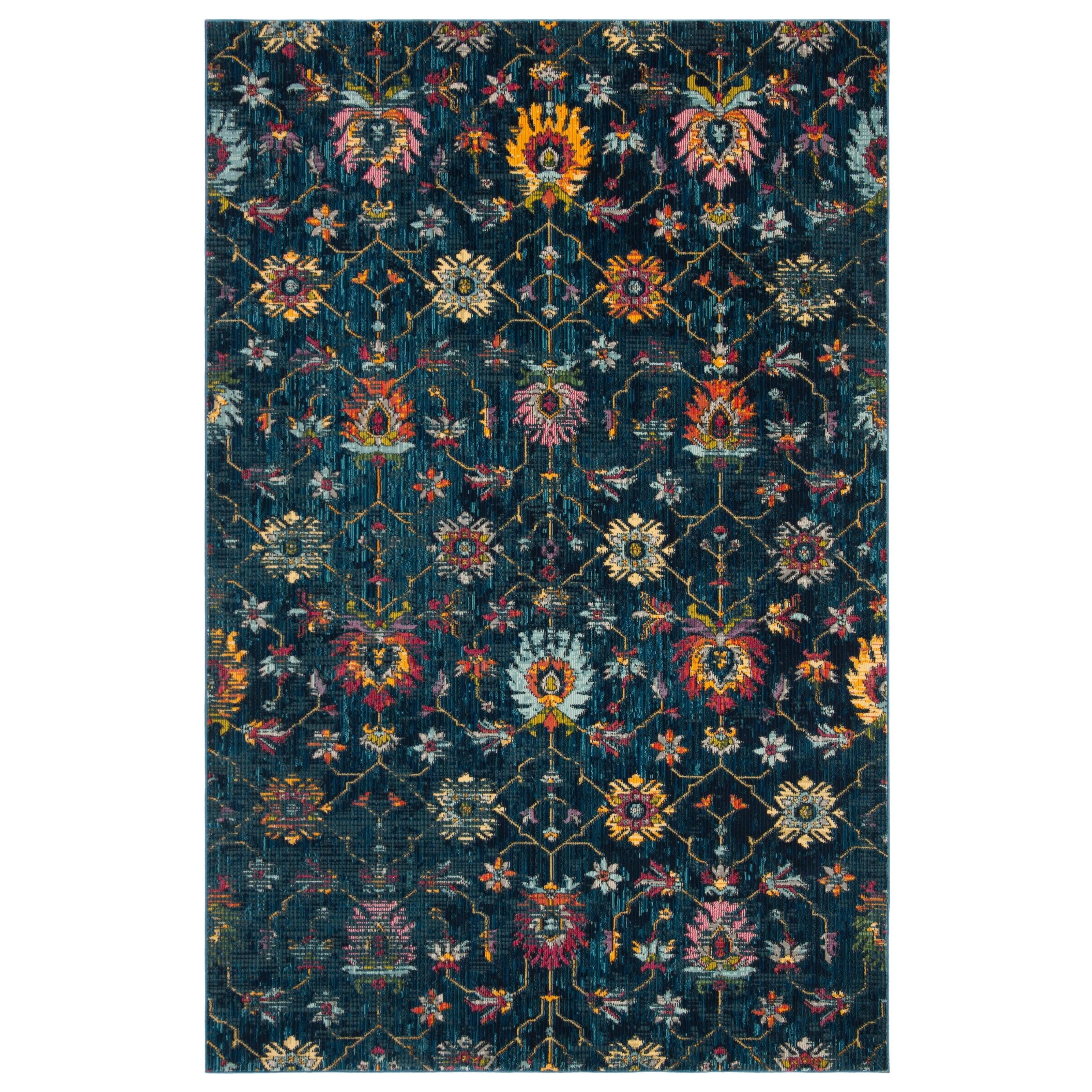 SAFAVIEH Merlot Stephania Boho Oriental Rug