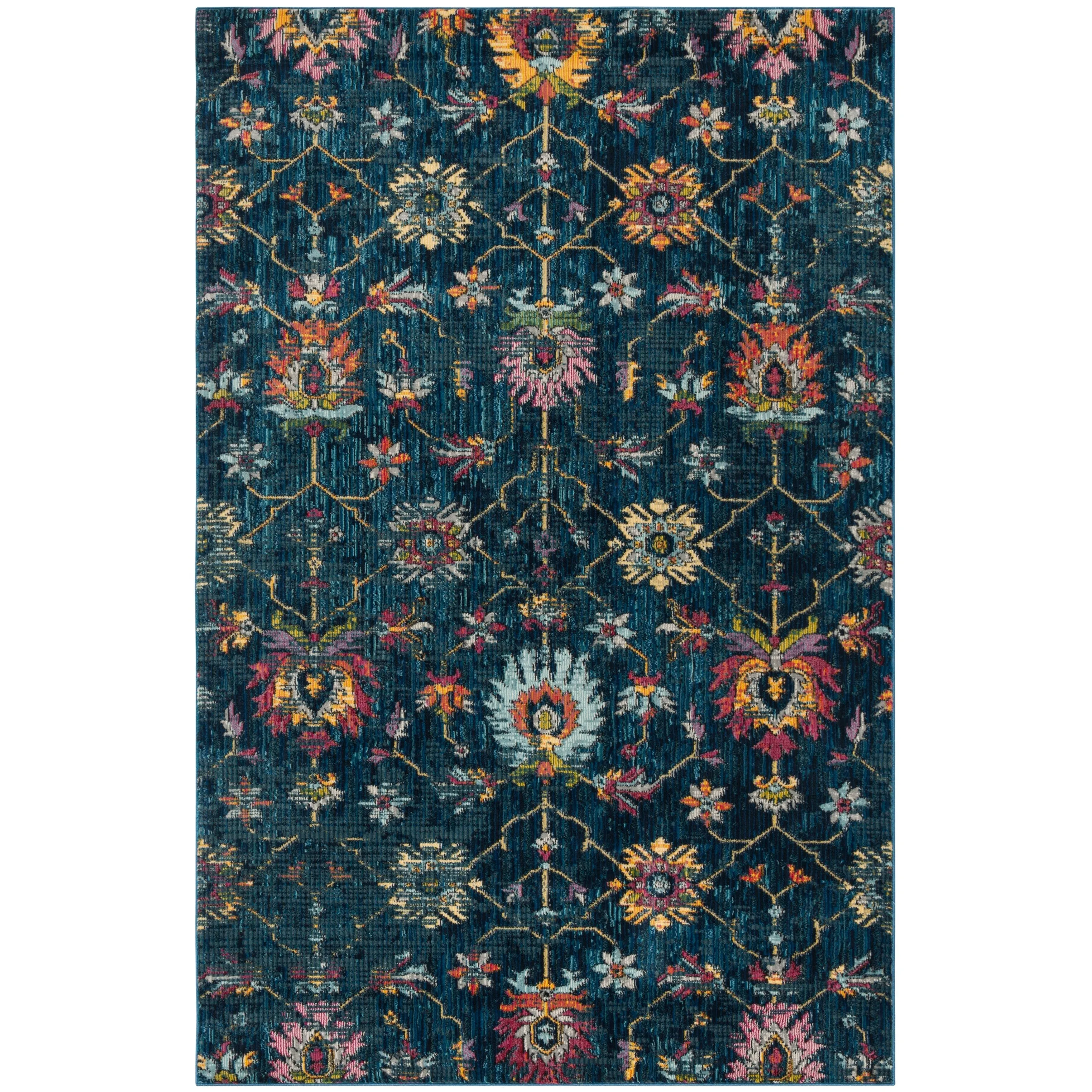 SAFAVIEH Merlot Stephania Boho Oriental Rug