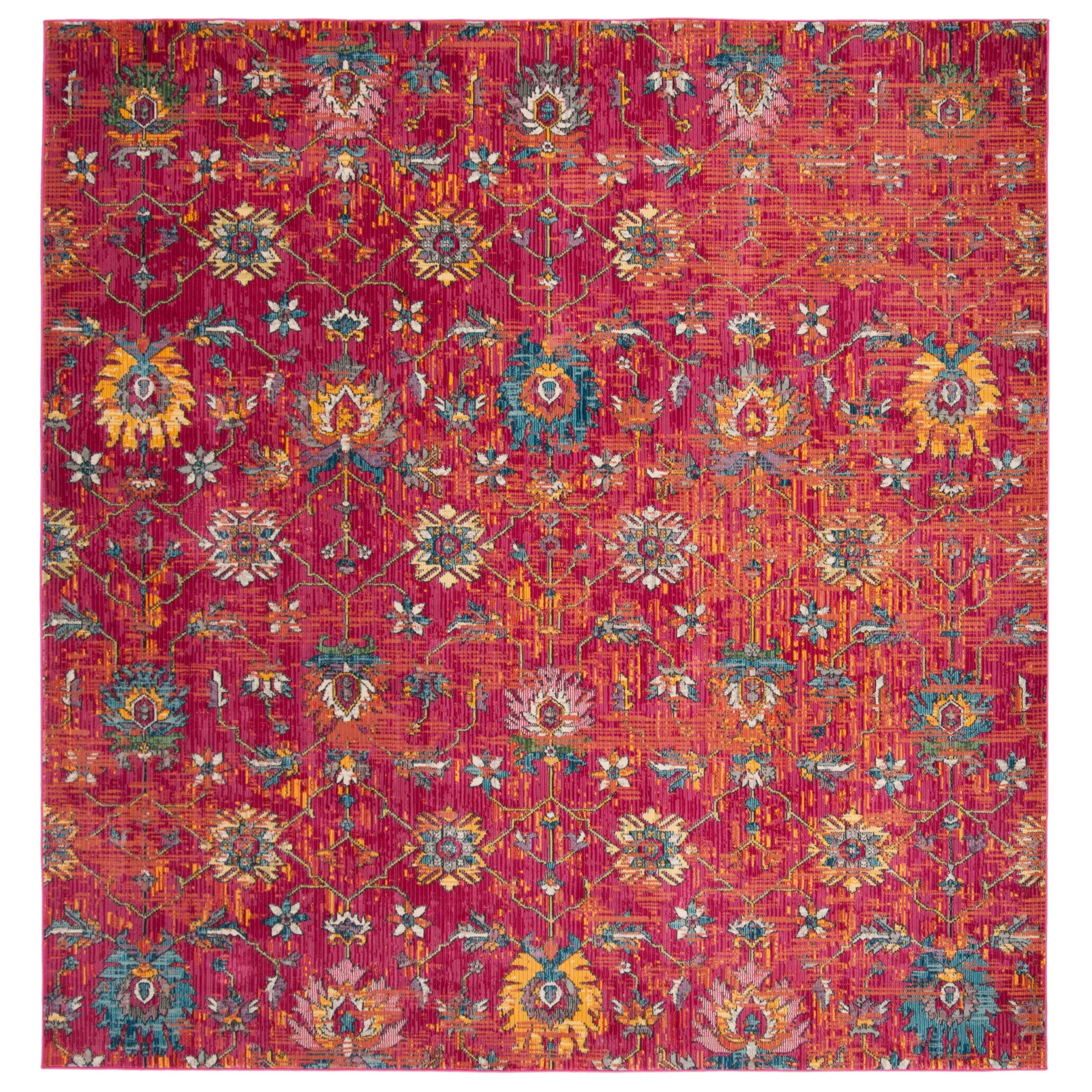 SAFAVIEH Merlot Stephania Boho Oriental Rug
