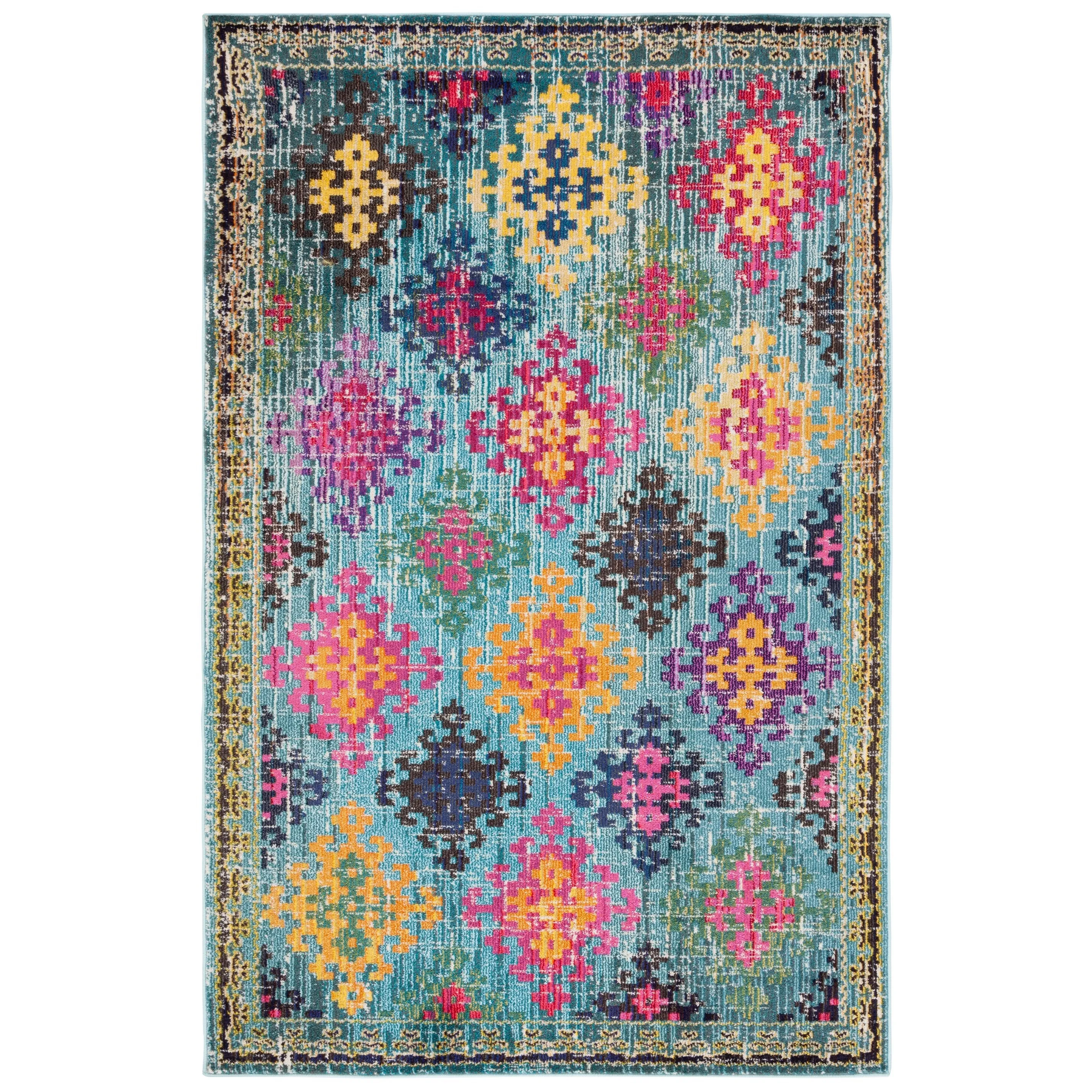 SAFAVIEH Monaco Joanne Distressed Boho Rug