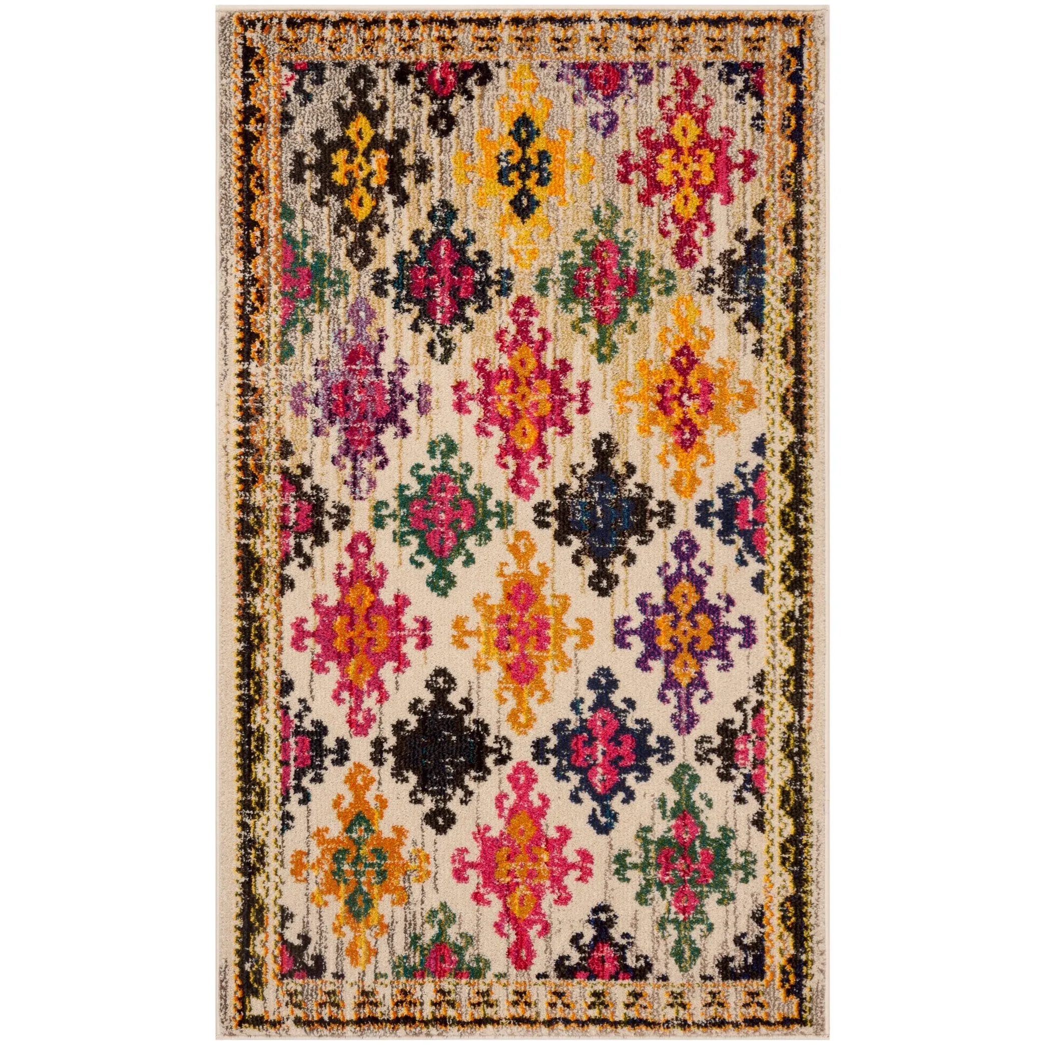 SAFAVIEH Monaco Joanne Distressed Boho Rug